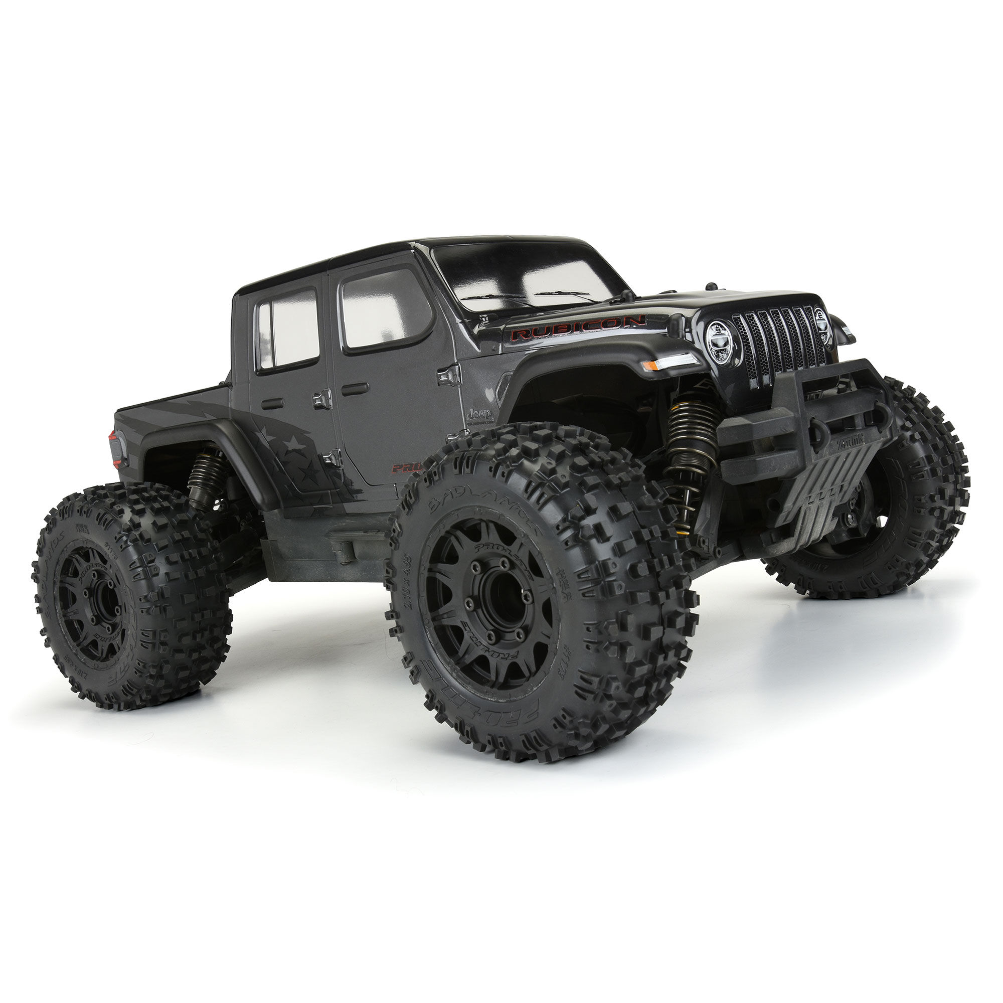 1/10 Jeep Gladiator Rubicon Clear Body: GRANITE-6