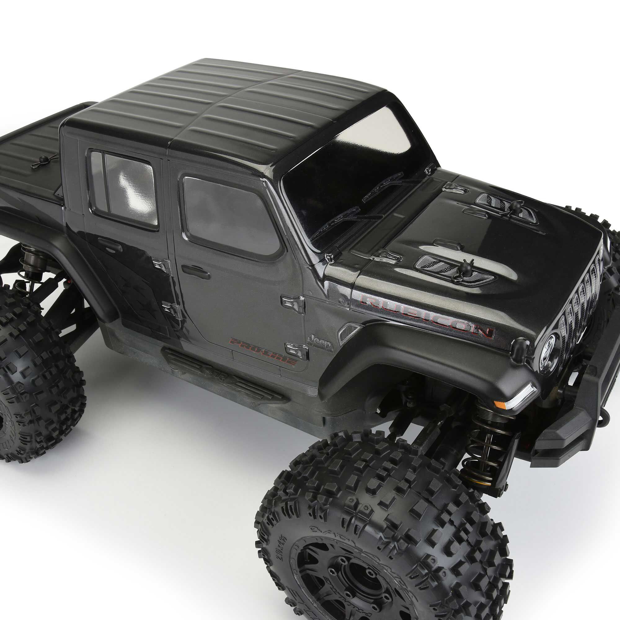 1/10 Jeep Gladiator Rubicon Clear Body: GRANITE-7
