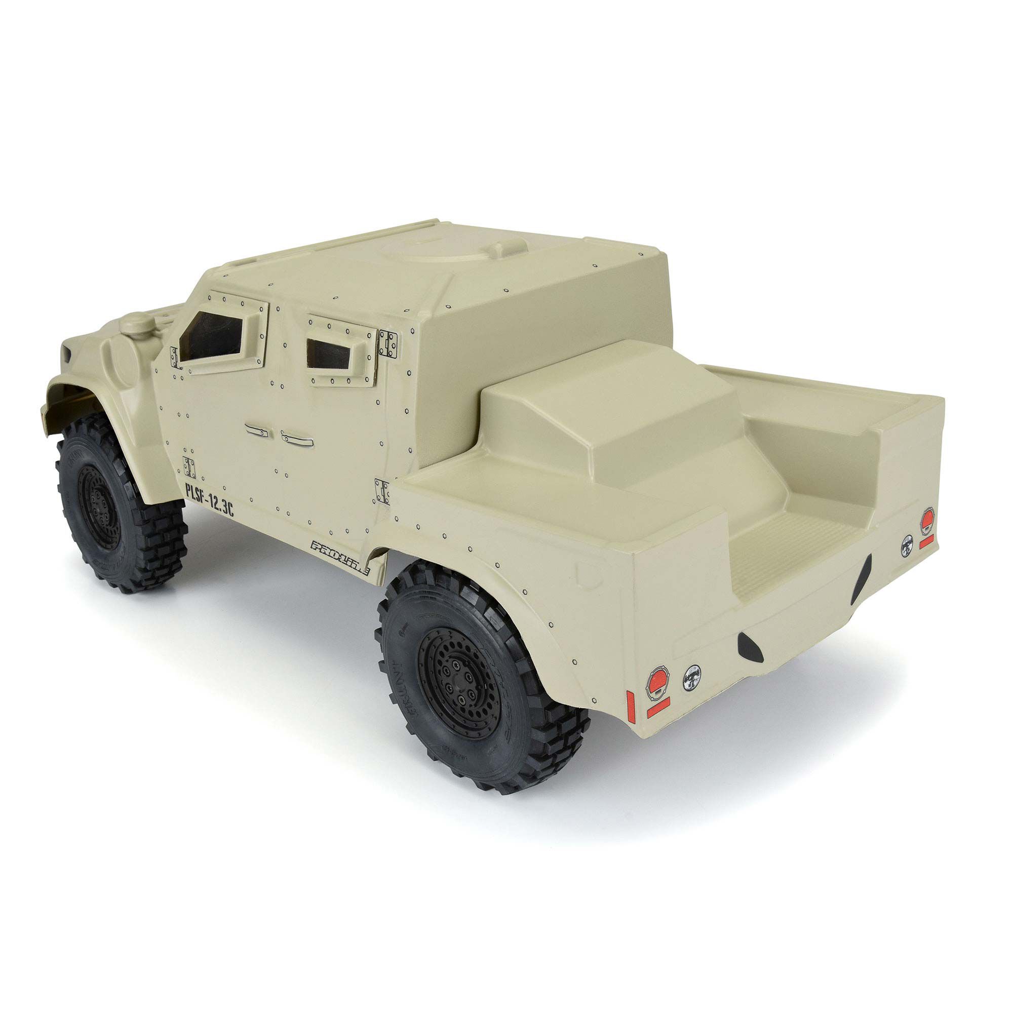 1/10 Strikeforce Clear Body 12.3" (313mm) Wheelbase Scale Cr-5