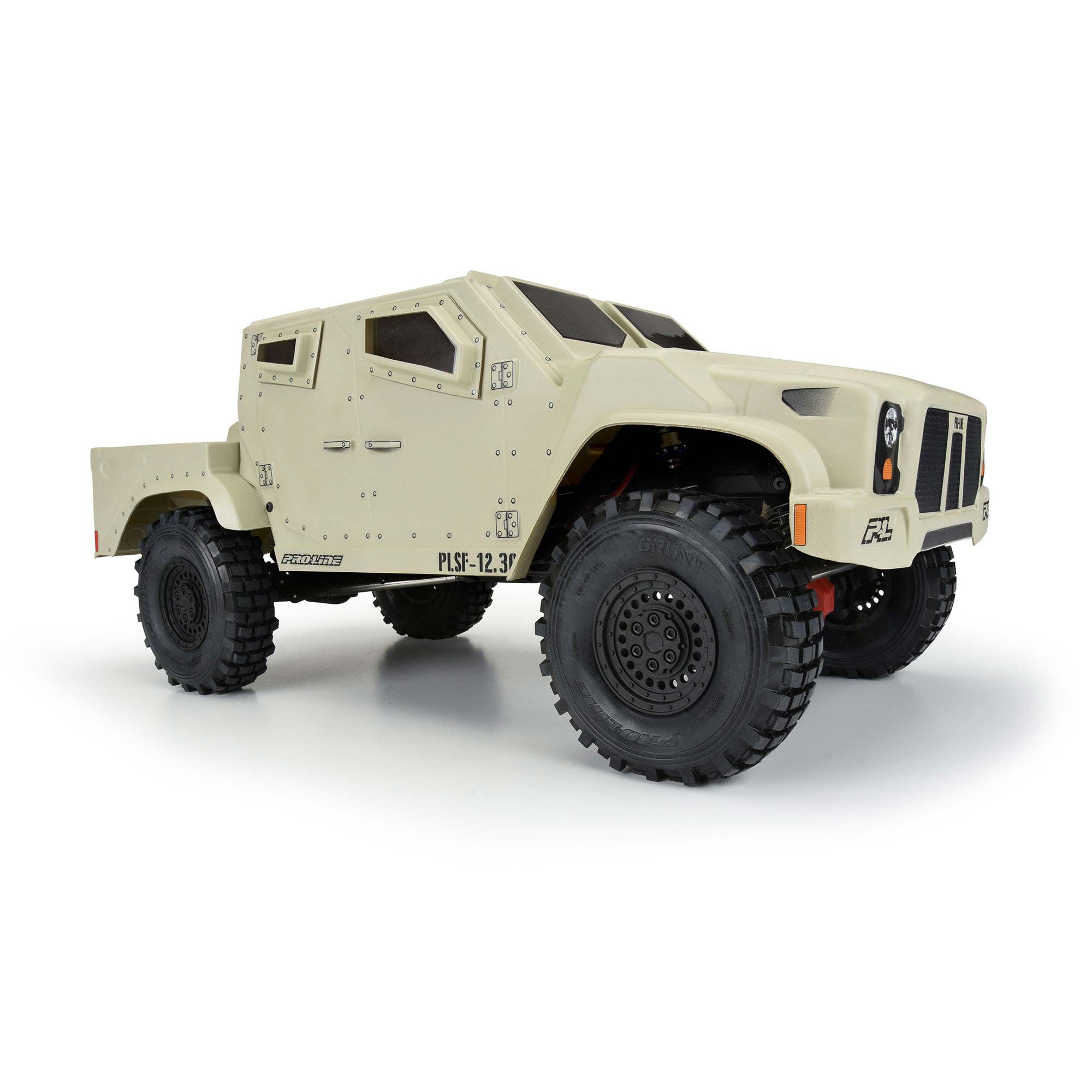 1/10 Strikeforce Clear Body 12.3" (313mm) Wheelbase Scale Cr-6