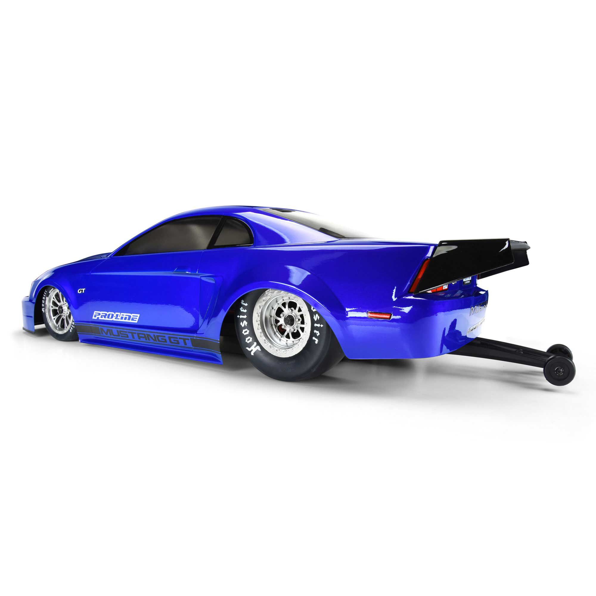 1/10 1999 Ford Mustang Clear Body: Drag Car-5