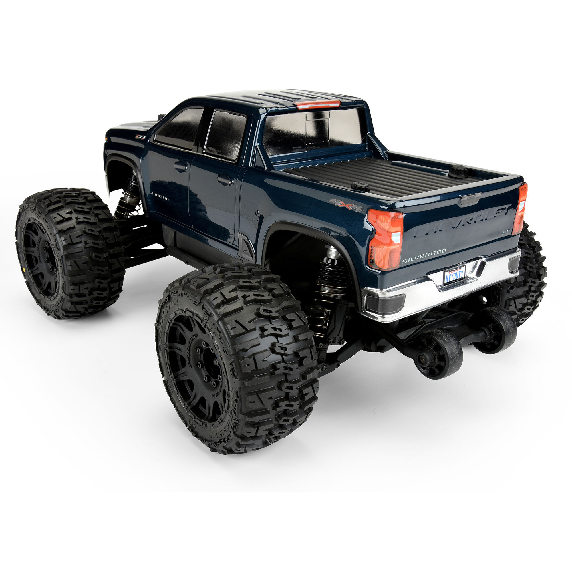 1/8 2021 Chevy Silverado 2500 HD Clear Body:  E-REVO 2.0 & M-5