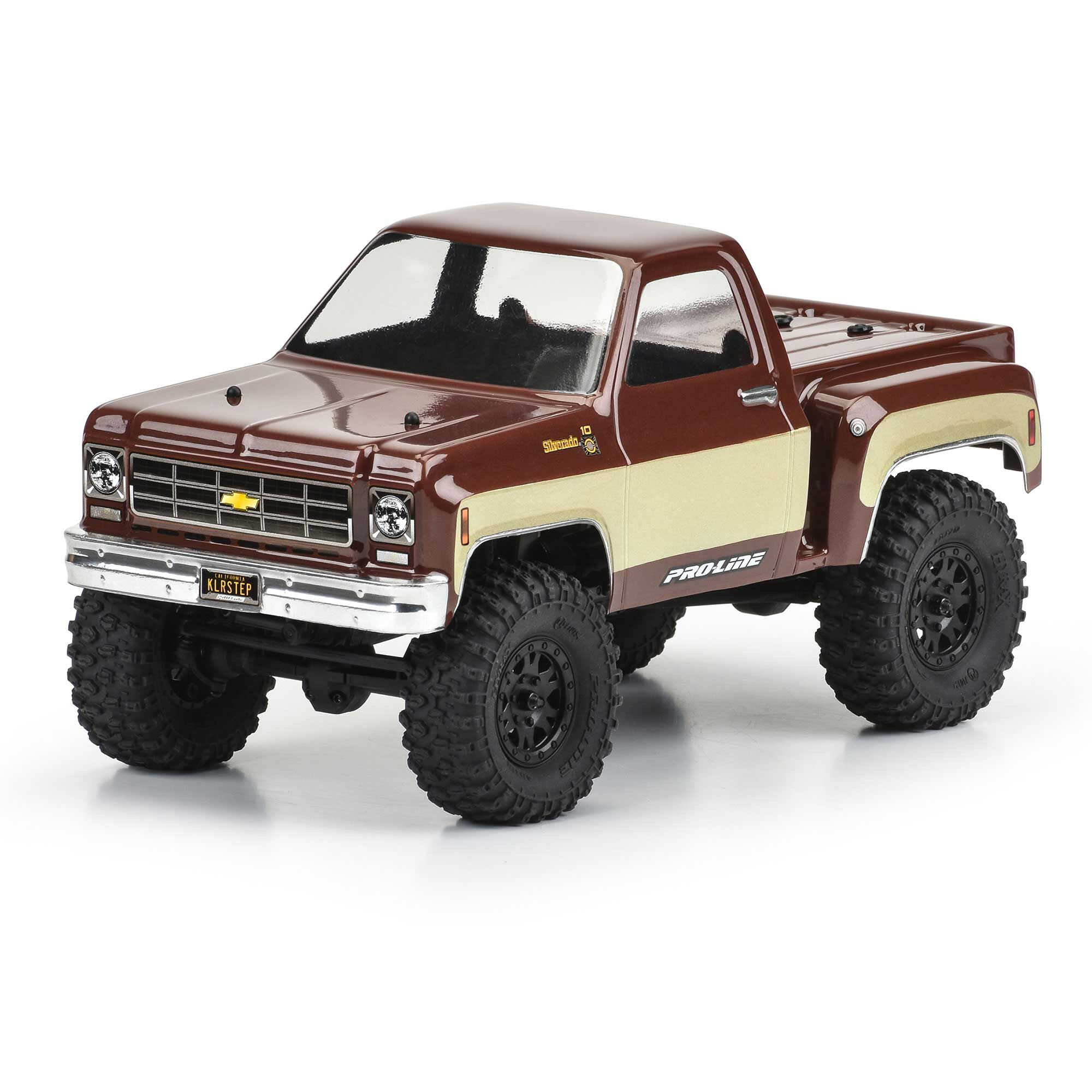 1/24 1978 Chevy K-10 Clear Body: SCX24-3