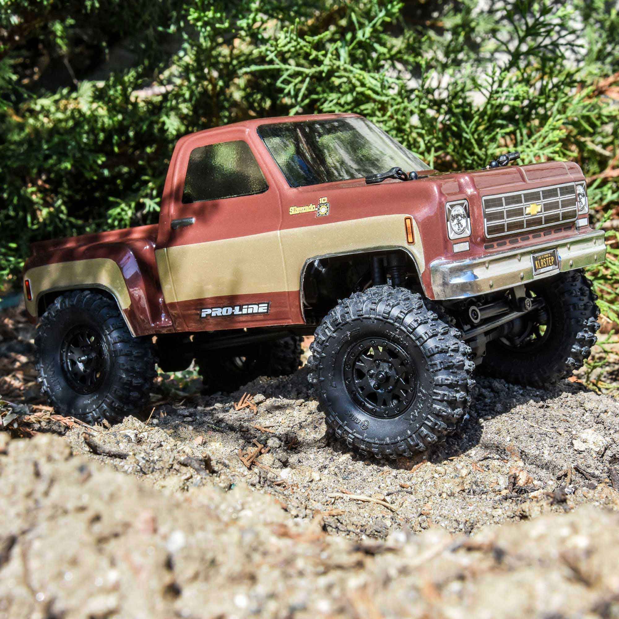 1/24 1978 Chevy K-10 Clear Body: SCX24-8