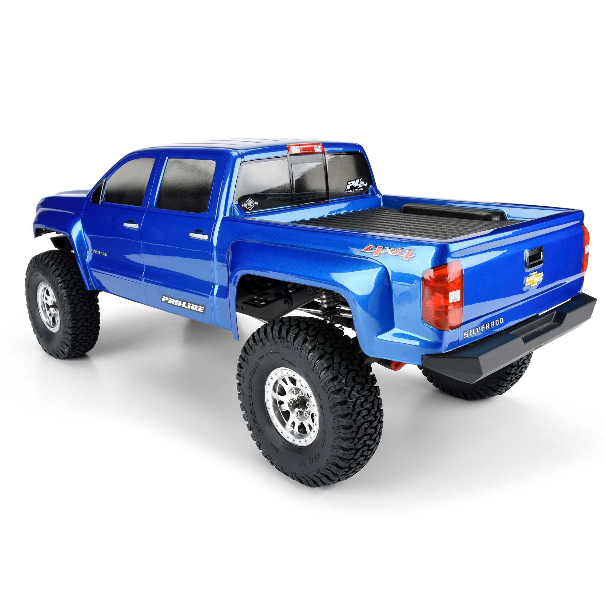 1/10 2015 Chevrolet Silverado Clear Body 13.9" WB-9