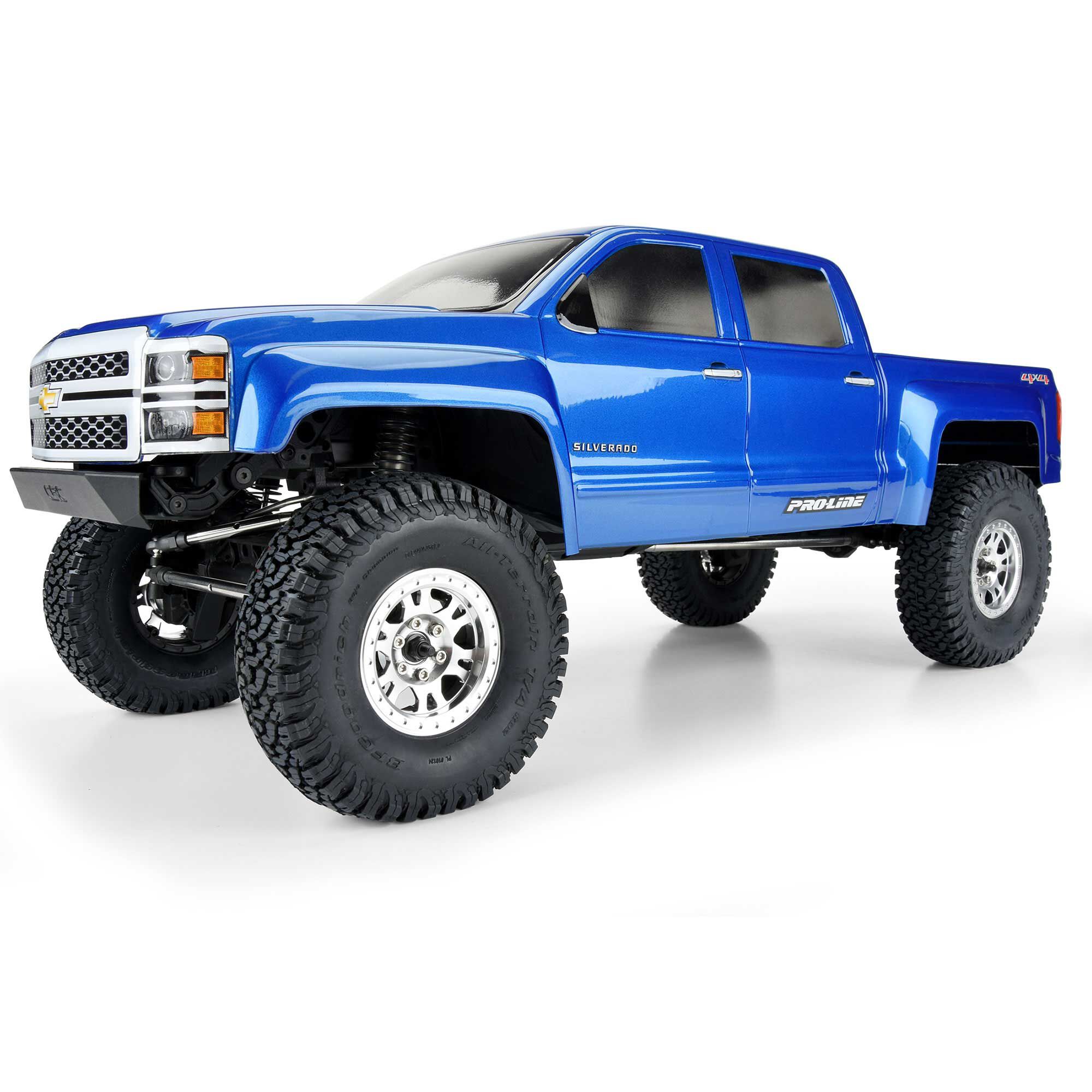 1/10 2015 Chevrolet Silverado Clear Body 13.9" WB-11