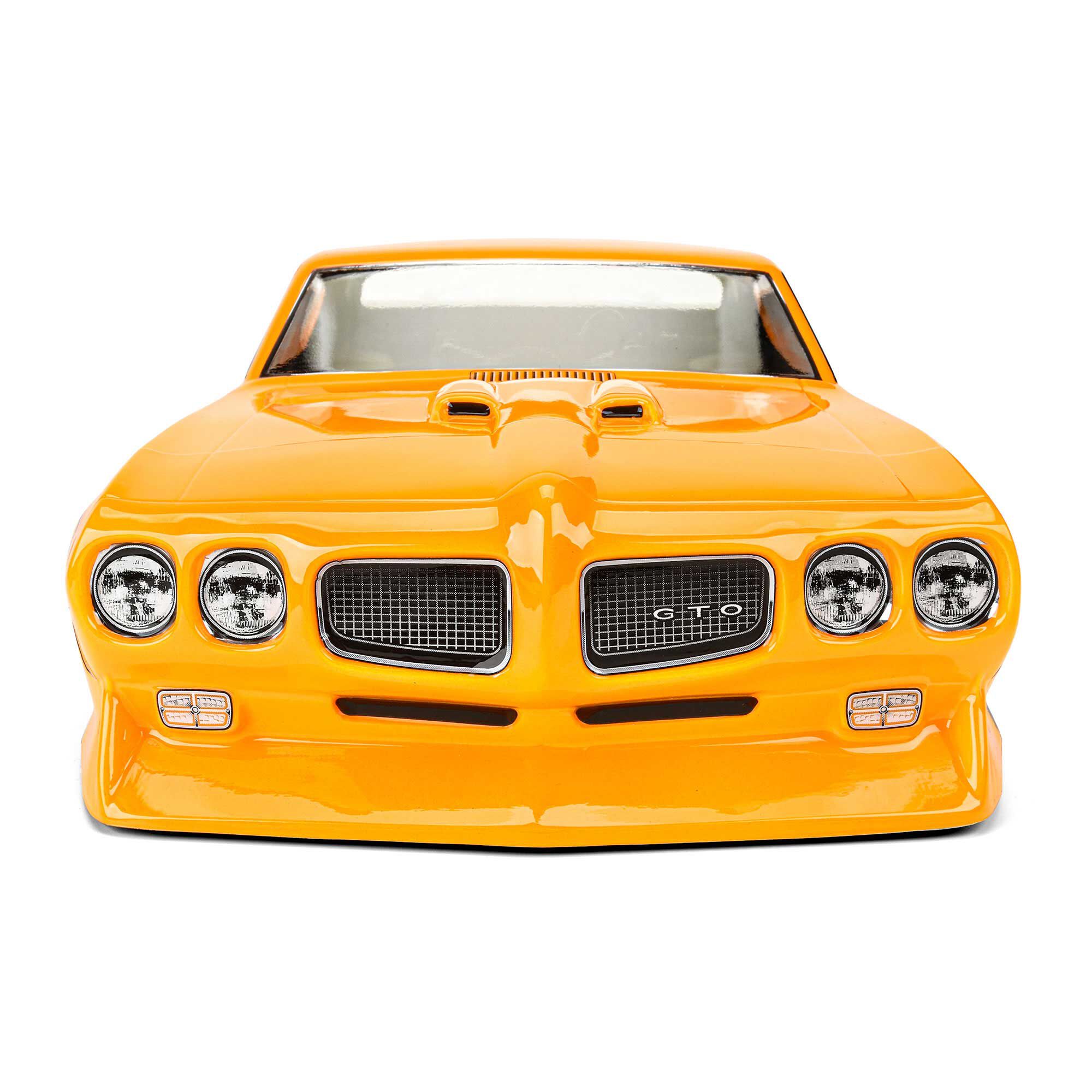1/10 1970 Pontiac GTO Judge Clear Body: Drag Car-7