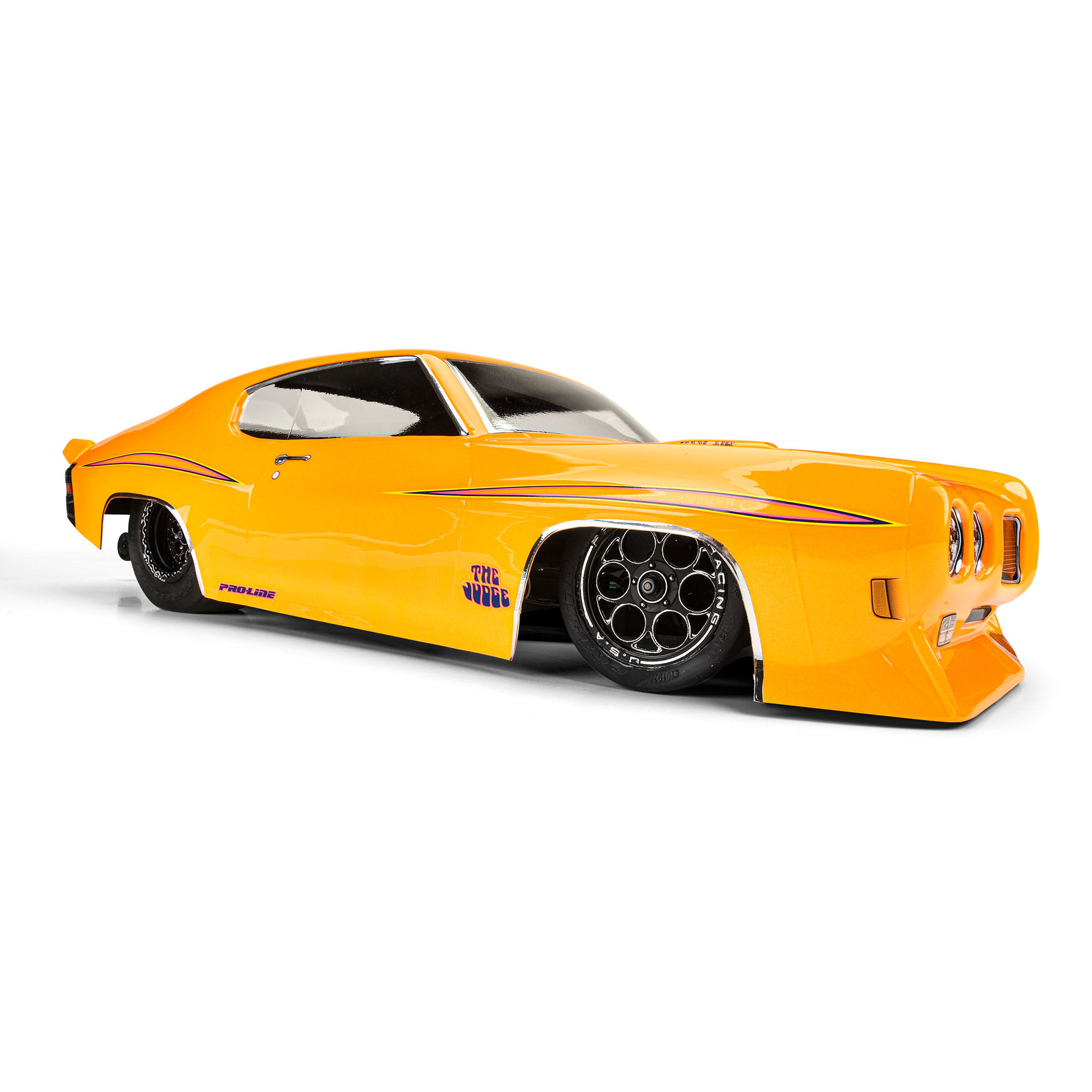 1/10 1970 Pontiac GTO Judge Clear Body: Drag Car-8