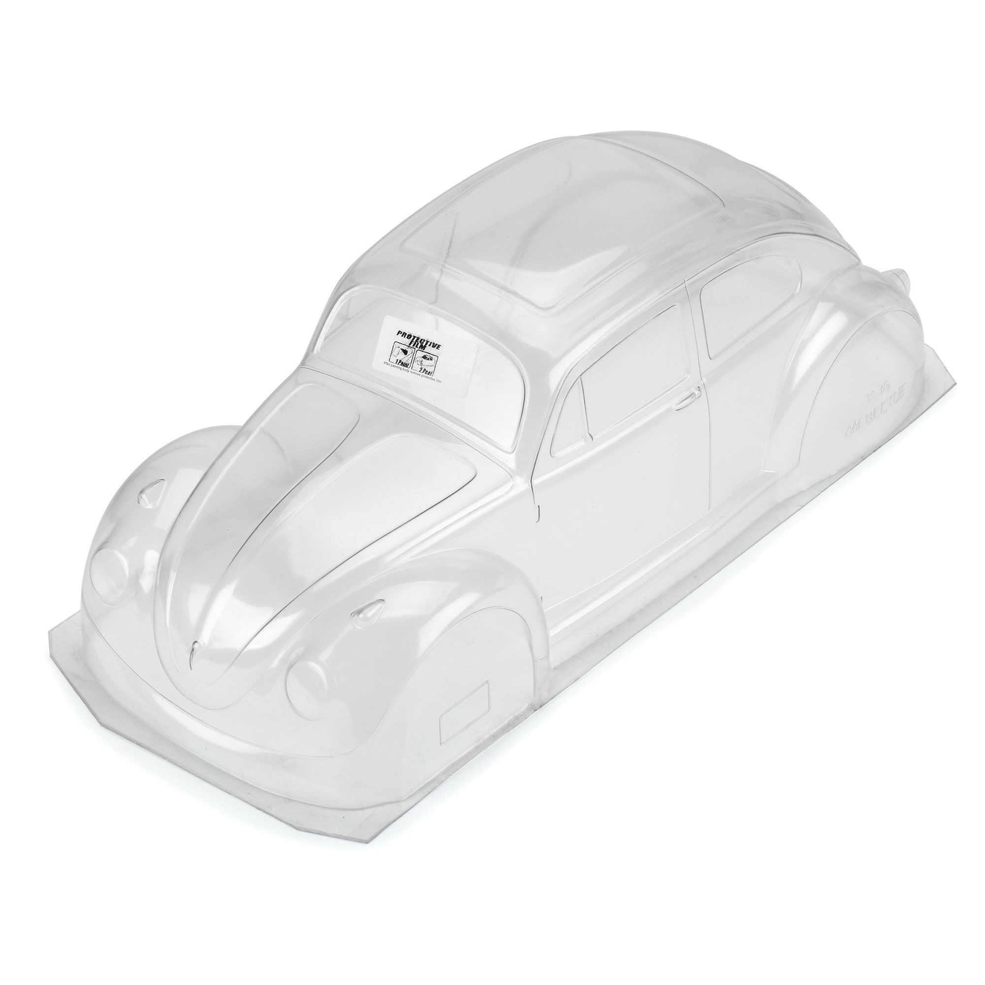 1/10 Volkswagen Beetle Clear Body 12.3" (313mm) Wheelbase Cr-2