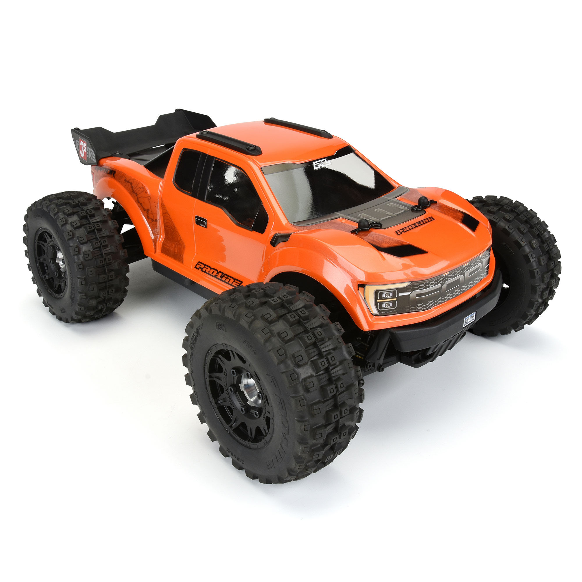 1/10 2022 Ford F-150 Raptor Clear Body: Vorteks-6