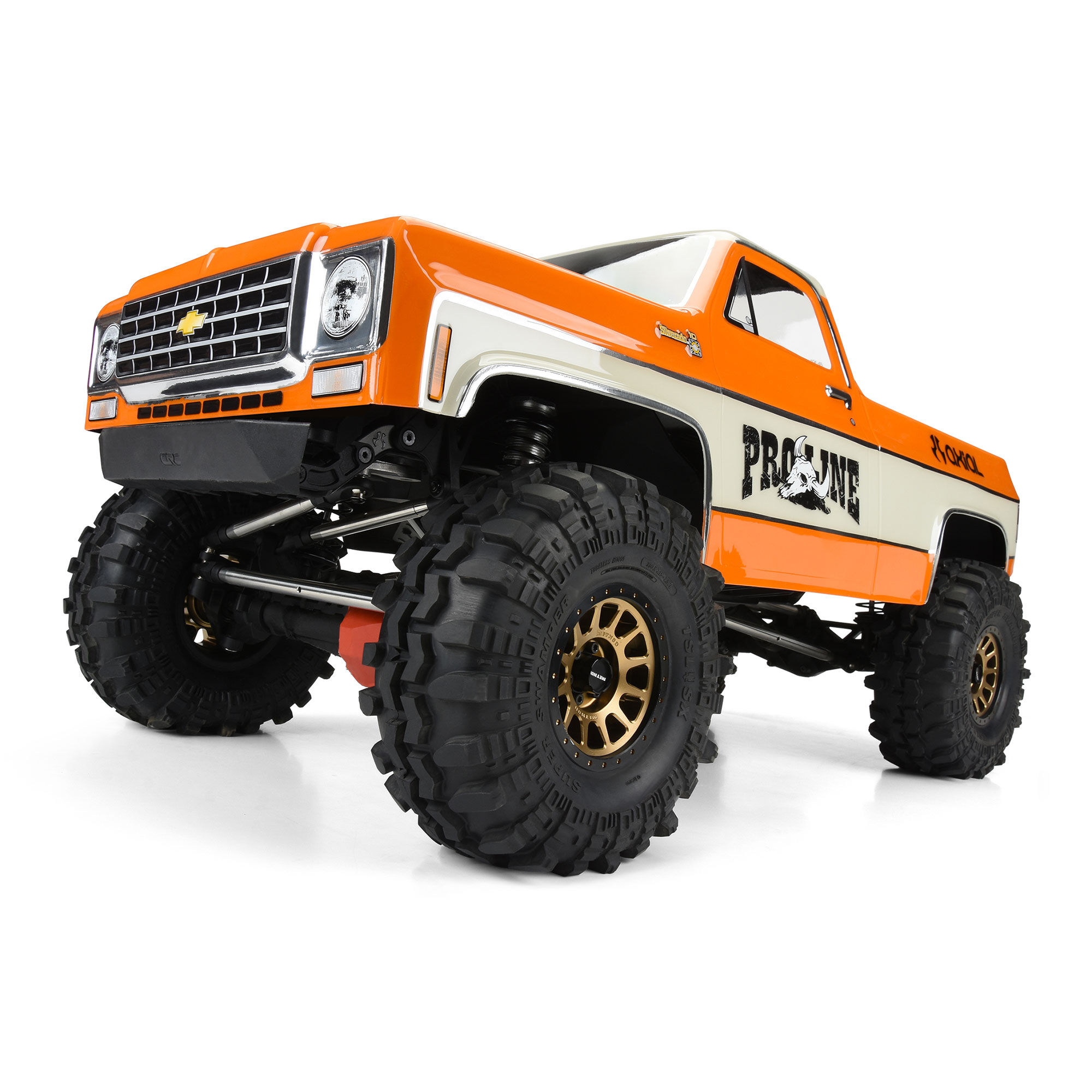 1/6 1978 Chevy K-10 Clear Body for SCX6-7