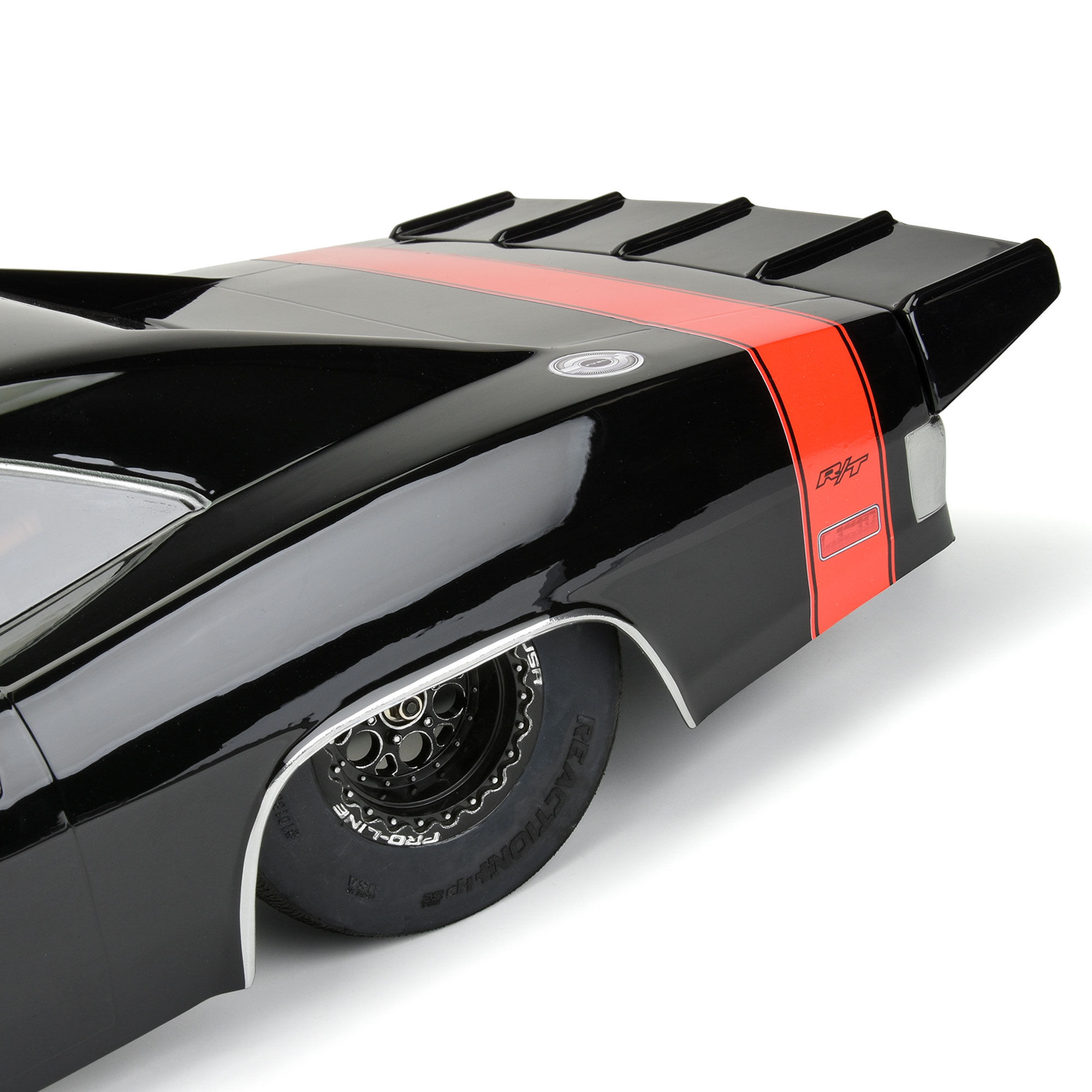 1/10 1970 Dodge Charger Clear Body: Drag Car-8