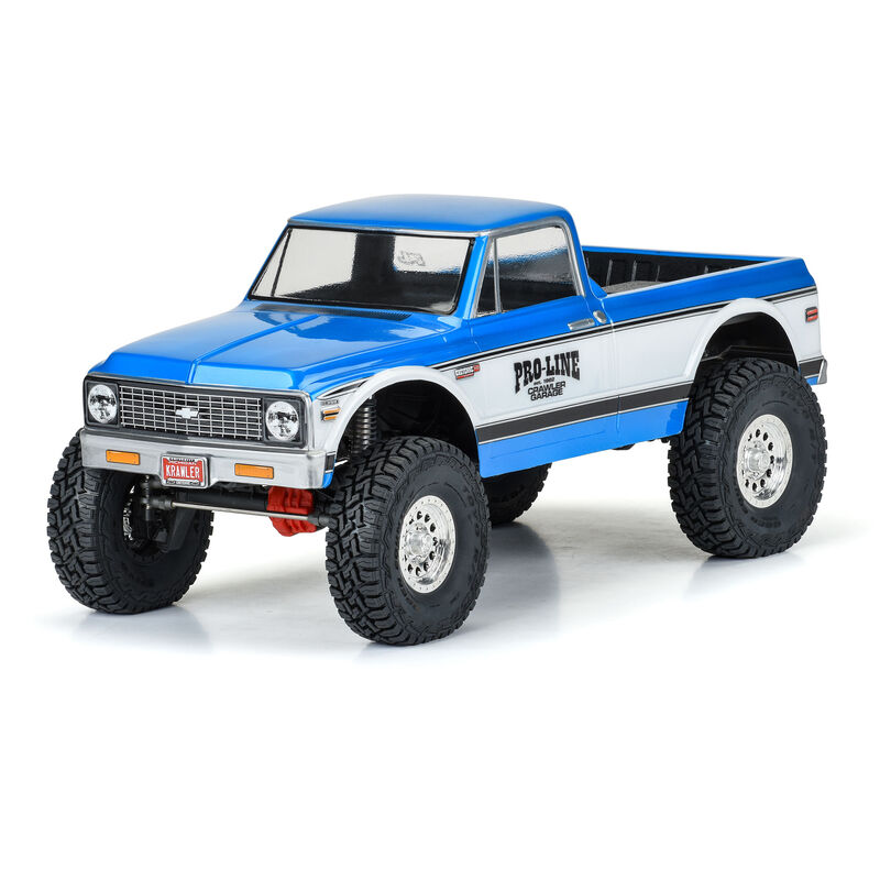 1/10 1972 Chevy K-10 Clear Body 12.3" Wheelbase Crawlers-3