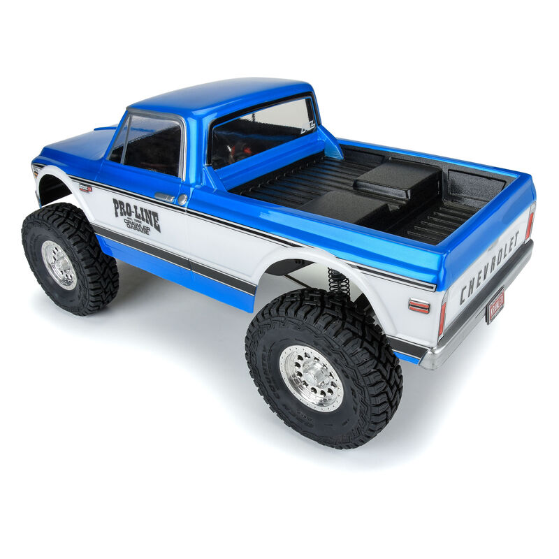 1/10 1972 Chevy K-10 Clear Body 12.3" Wheelbase Crawlers-5