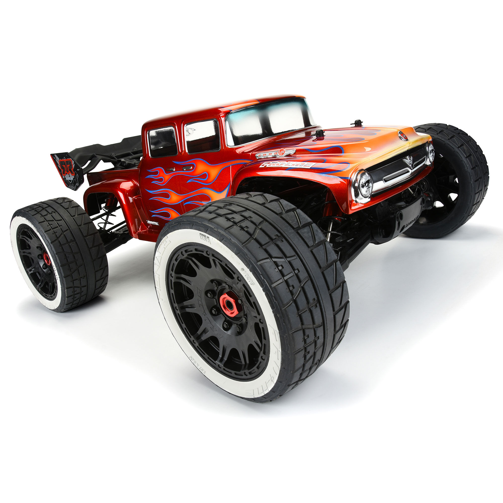 1/5 Pre-Cut 1956 Ford F-100 Clear Body: Kraton 8S-6