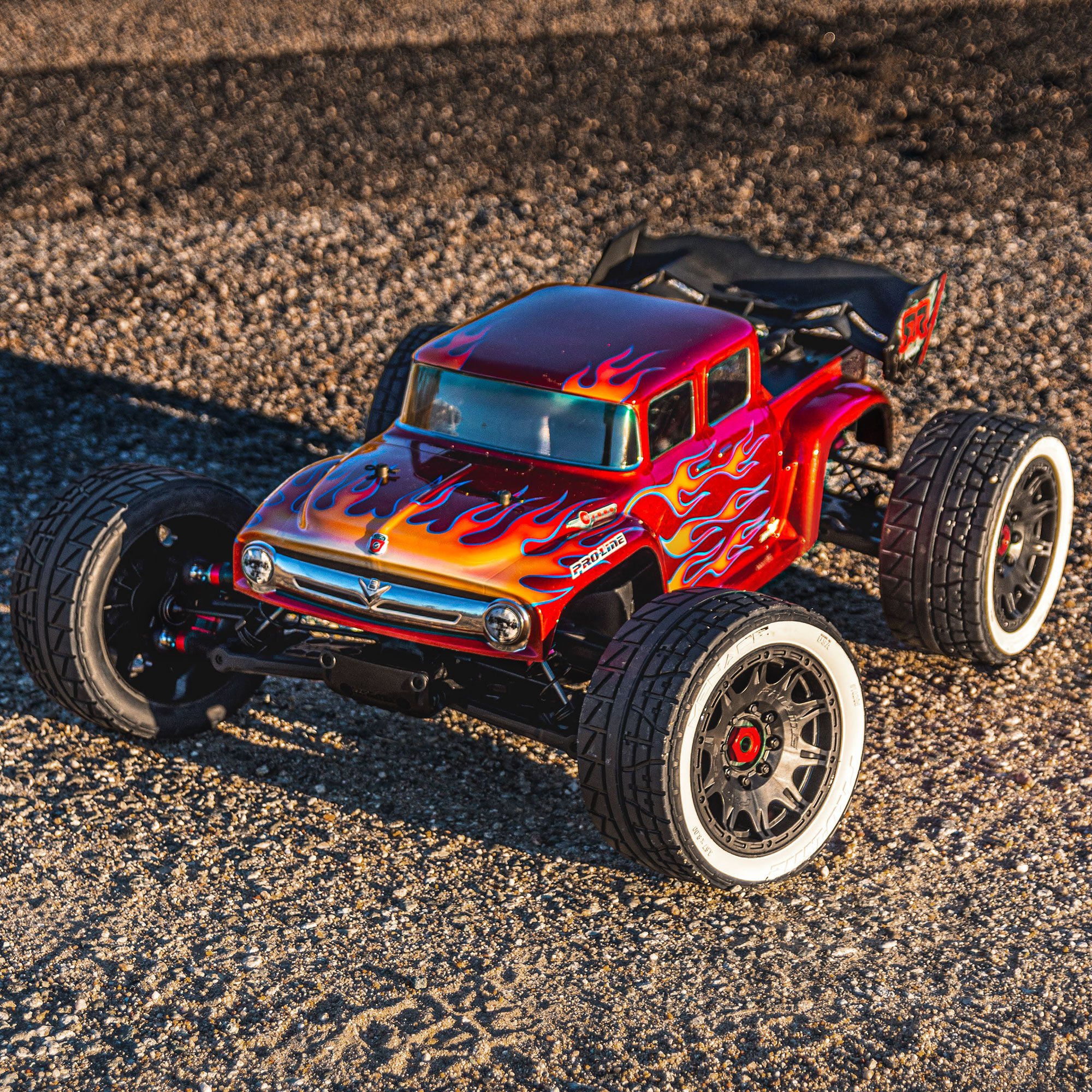 1/5 Pre-Cut 1956 Ford F-100 Clear Body: Kraton 8S-7