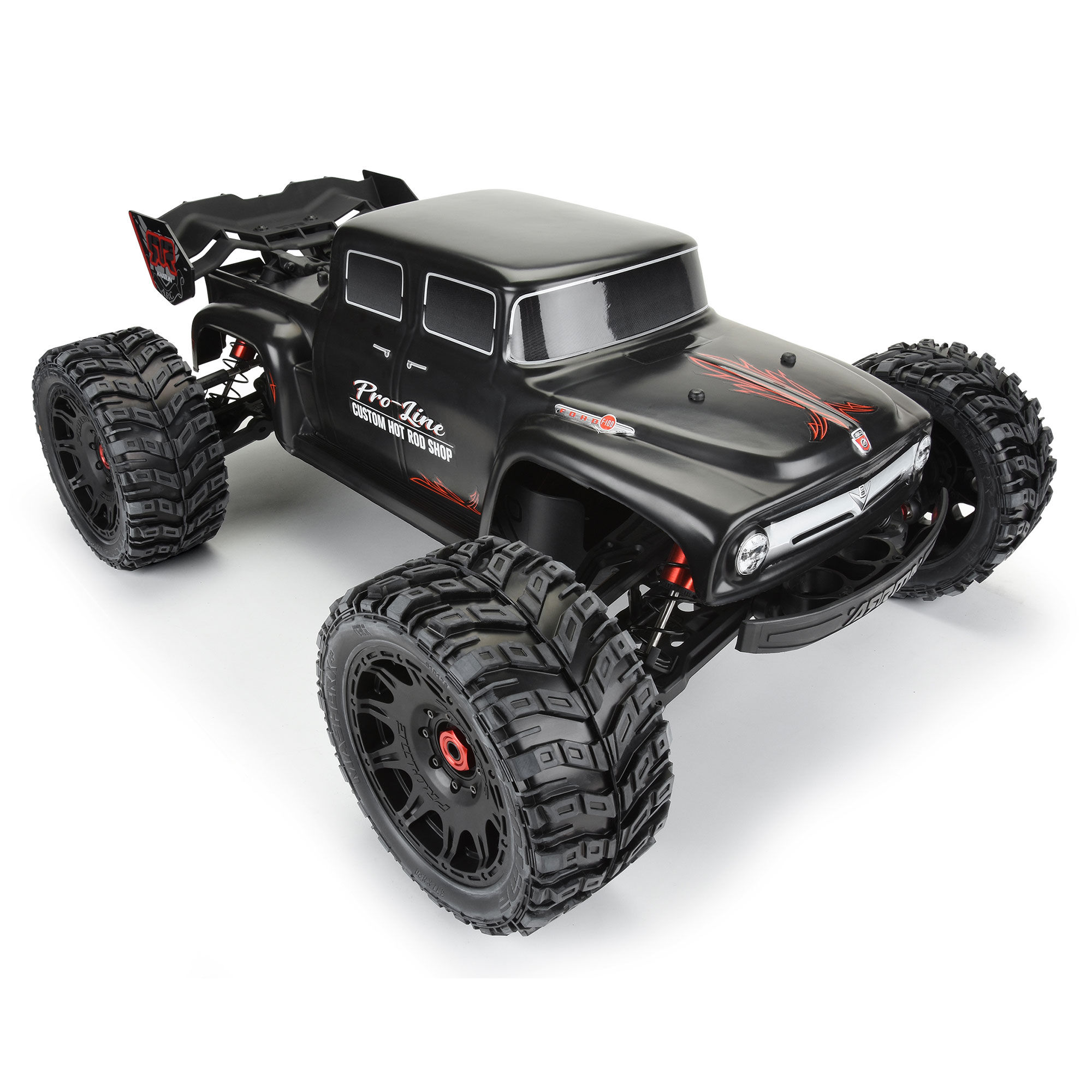 1/5 Pre-Cut Ford F-100 Bash Armor Black Body: Kraton 8S-8