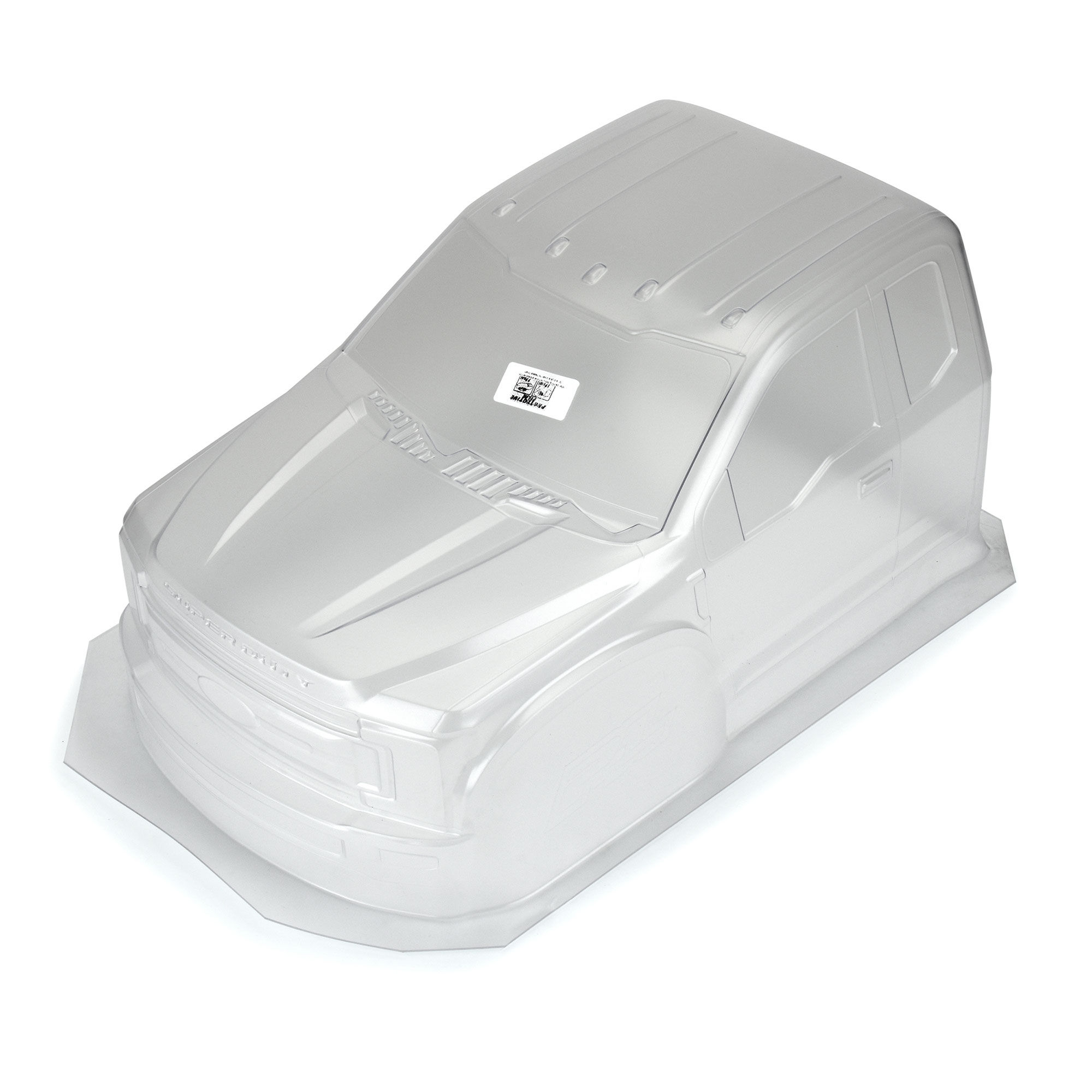 1/6 2017 Ford F-250 Super Duty Cab-Only Clear Body: SCX6-2