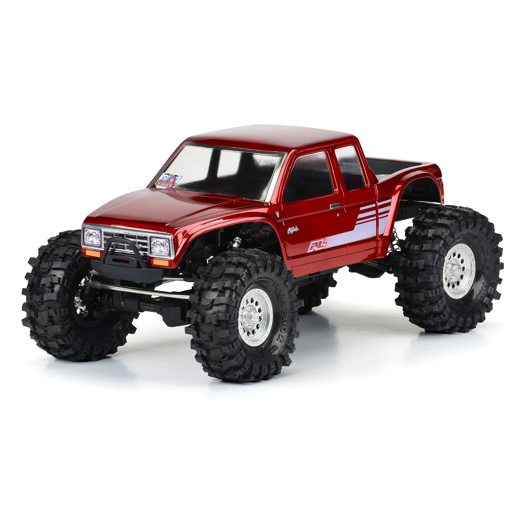 1/10 Coyote HP Clear Body 12.3" Wheelbase Crawlers-3