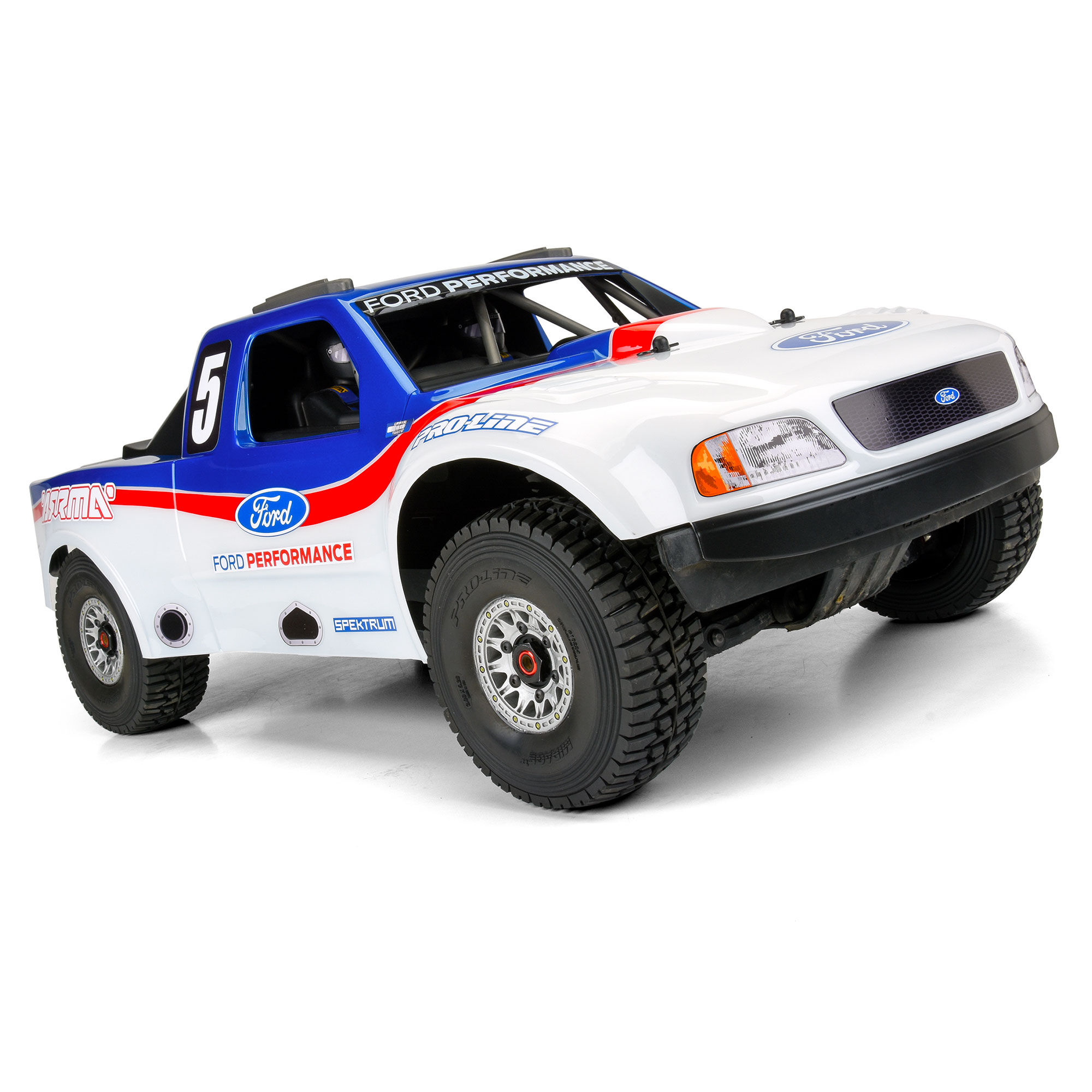 Pre-Cut 1997 Ford F-150 Trophy Truck Clear Body for ARRMA Mo-7