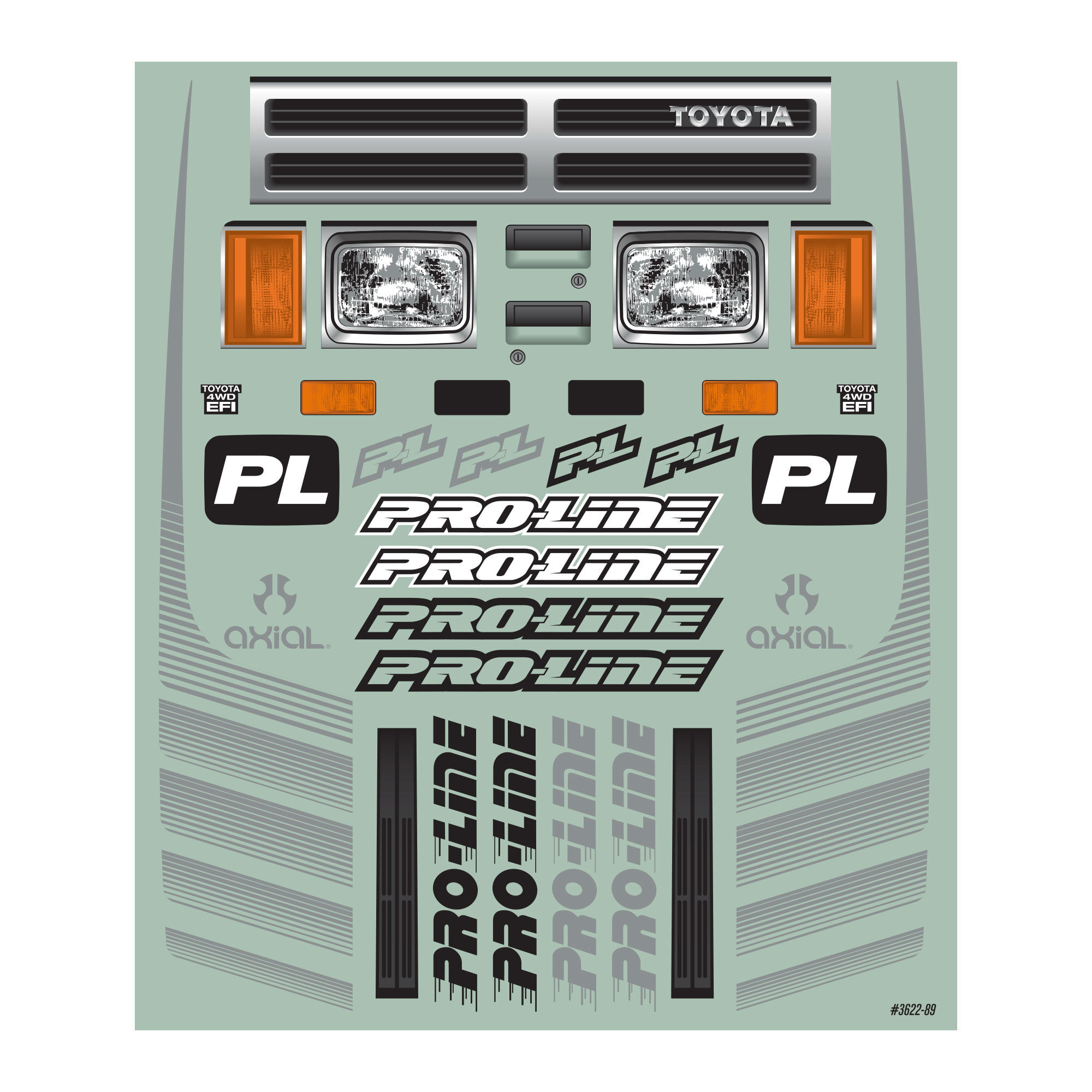 1/6 1985 Toyota Hilux SR5 Cab-Only Clear Body: SCX6-8