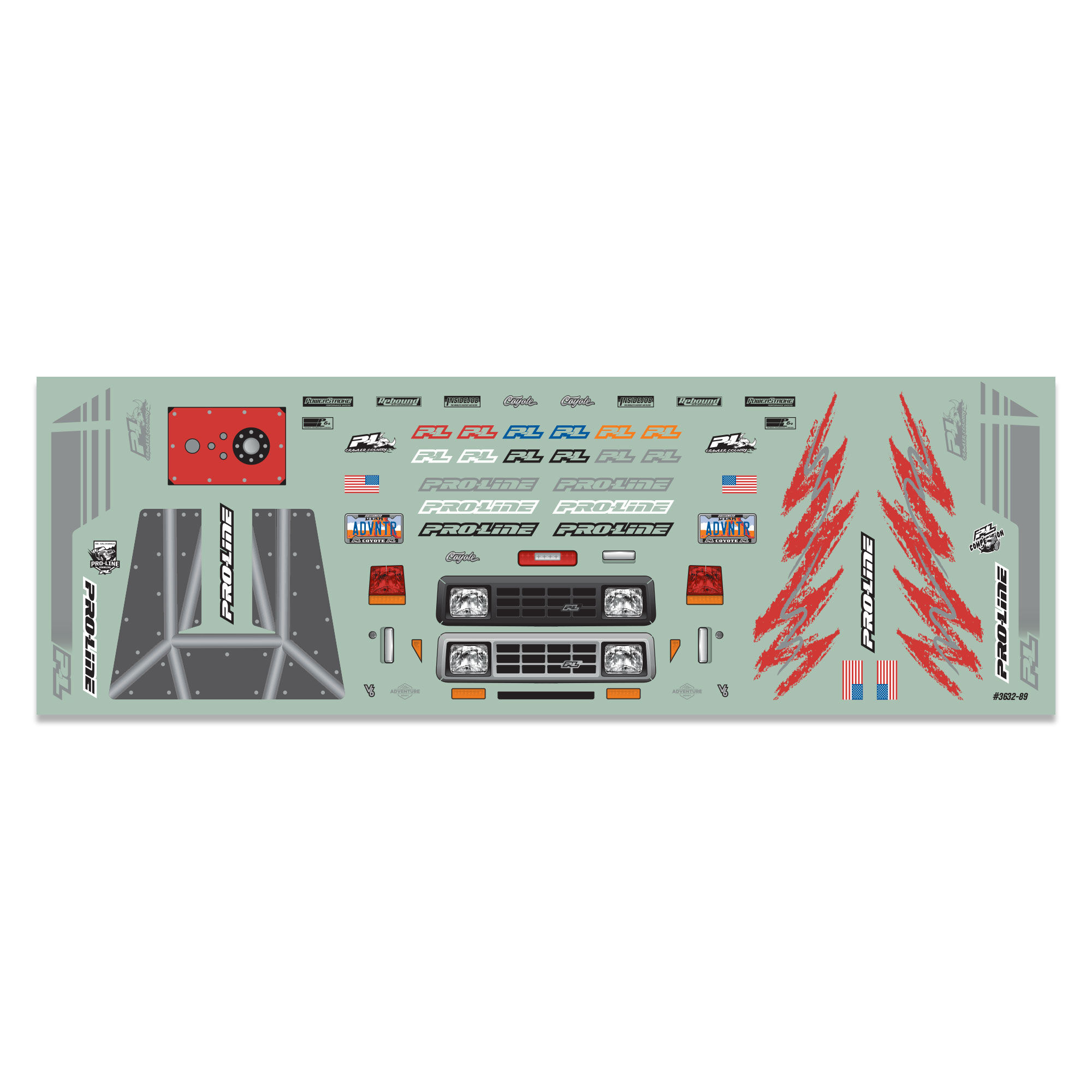 Coyote High Performance Clear Body for SCX24-7