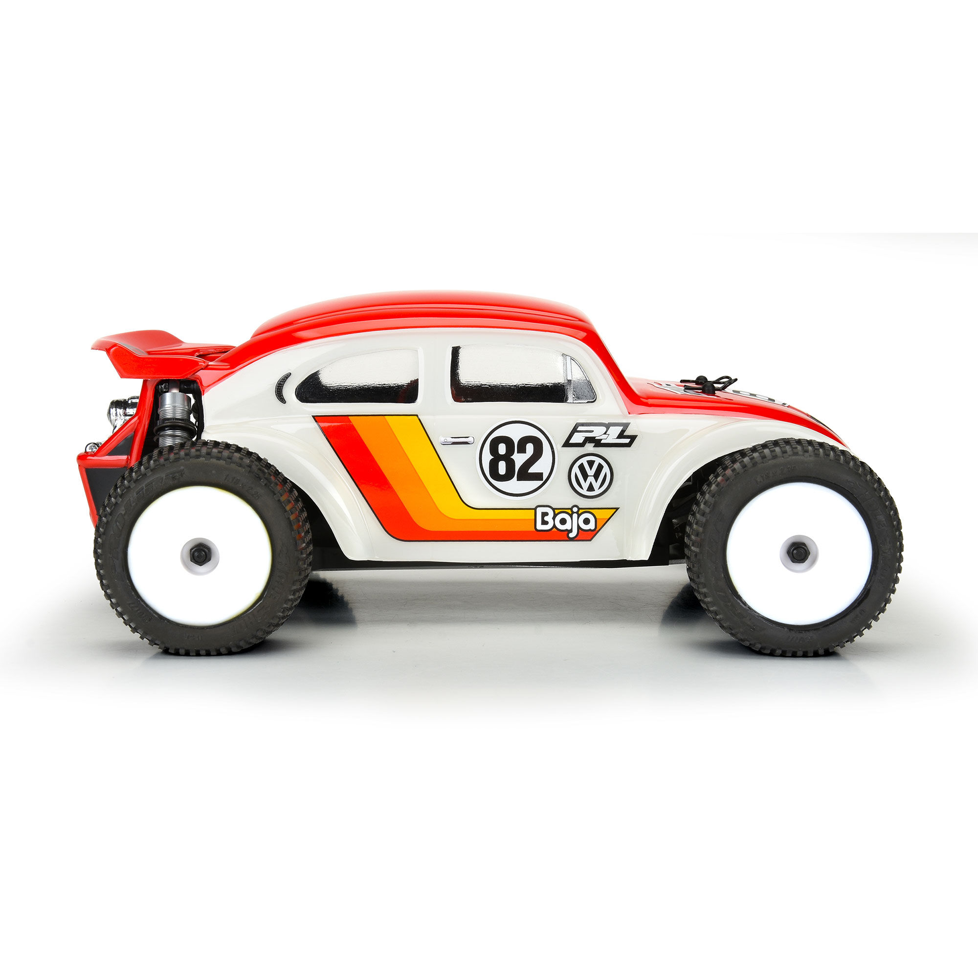 1/18 Volkswagen Baja Bug Clear Body: Mini-T 2.0-4