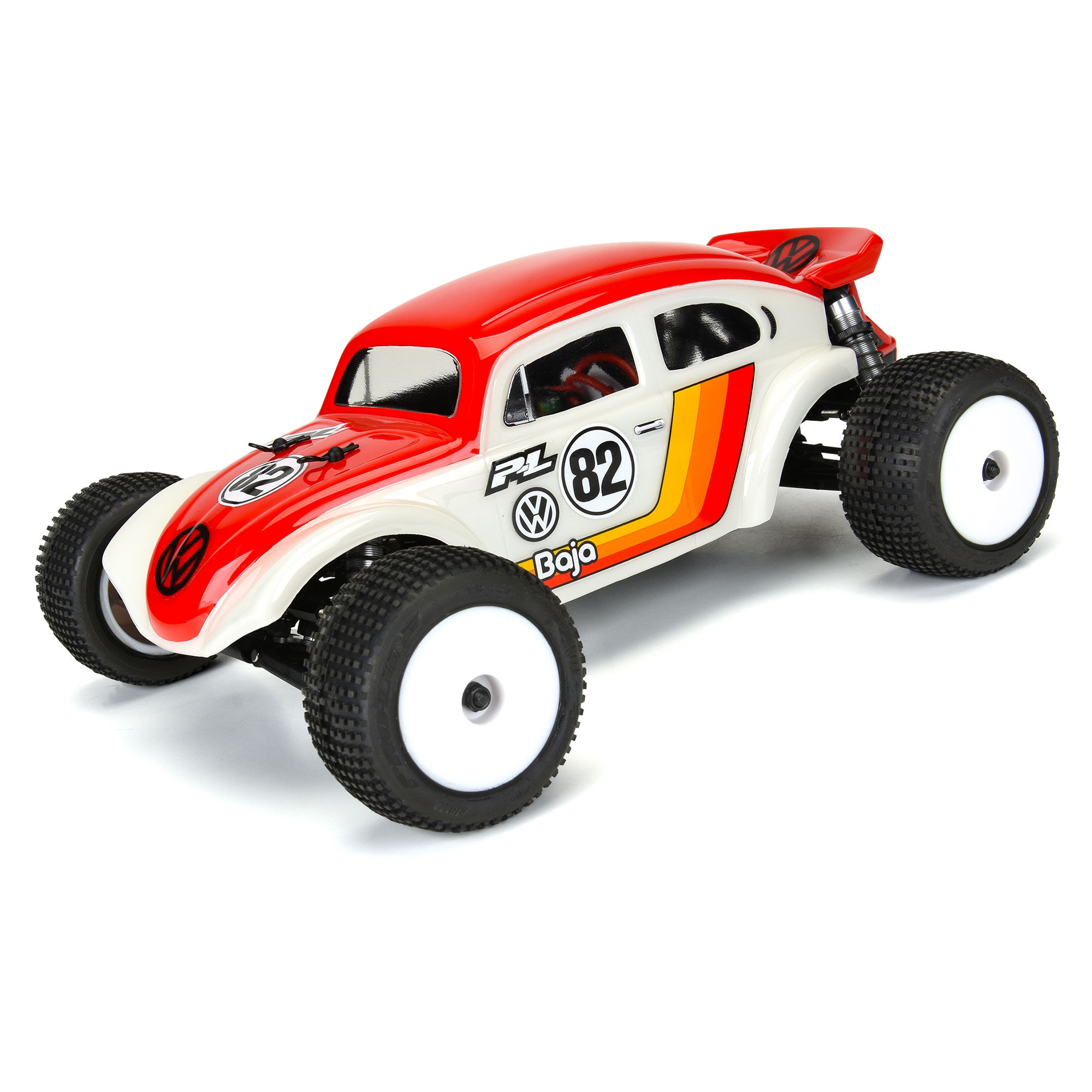 1/18 Volkswagen Baja Bug Clear Body: Mini-T 2.0-6