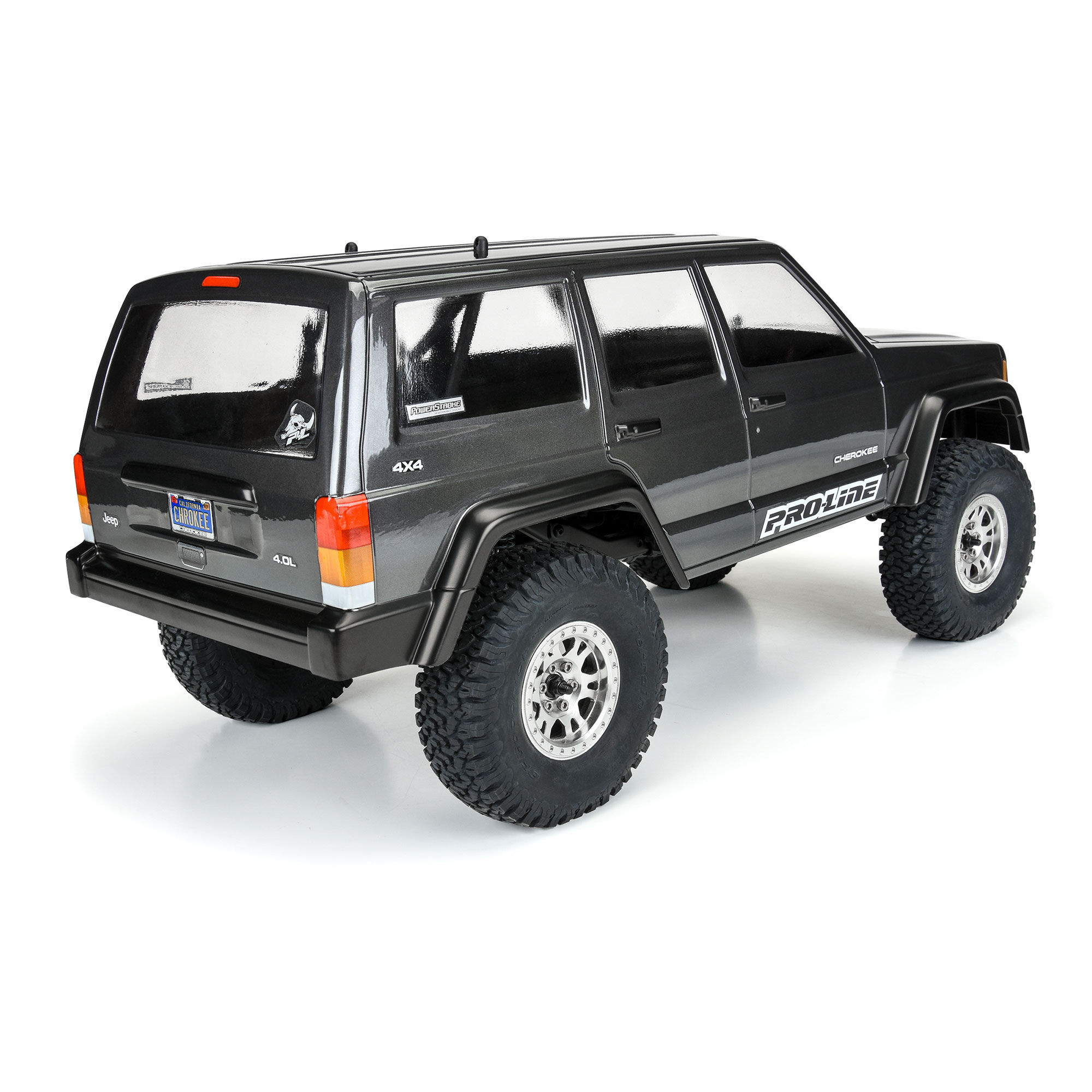 1/10 2001 Jeep Cherokee Clear Body 12.3" (313mm) Wheelbase C-3
