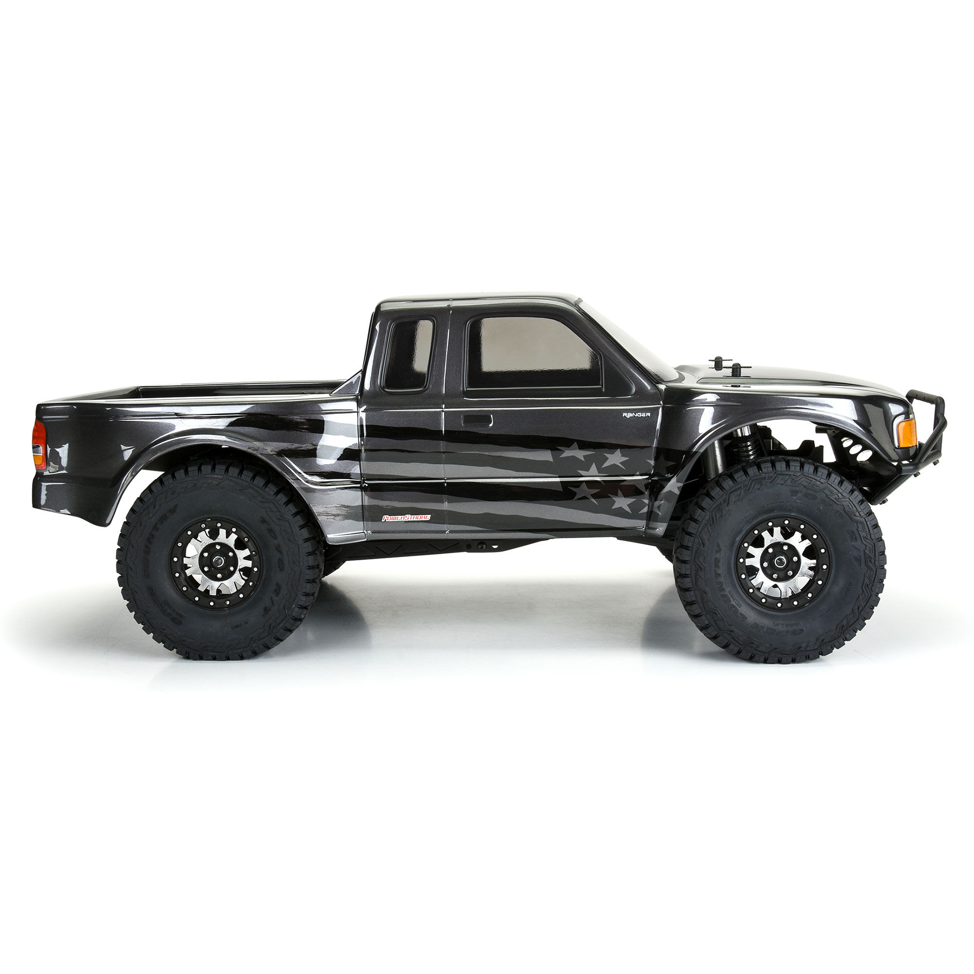 1/10 1993 Ford Ranger Pre-Runner Clear Body 12.3" WB Crawler-4