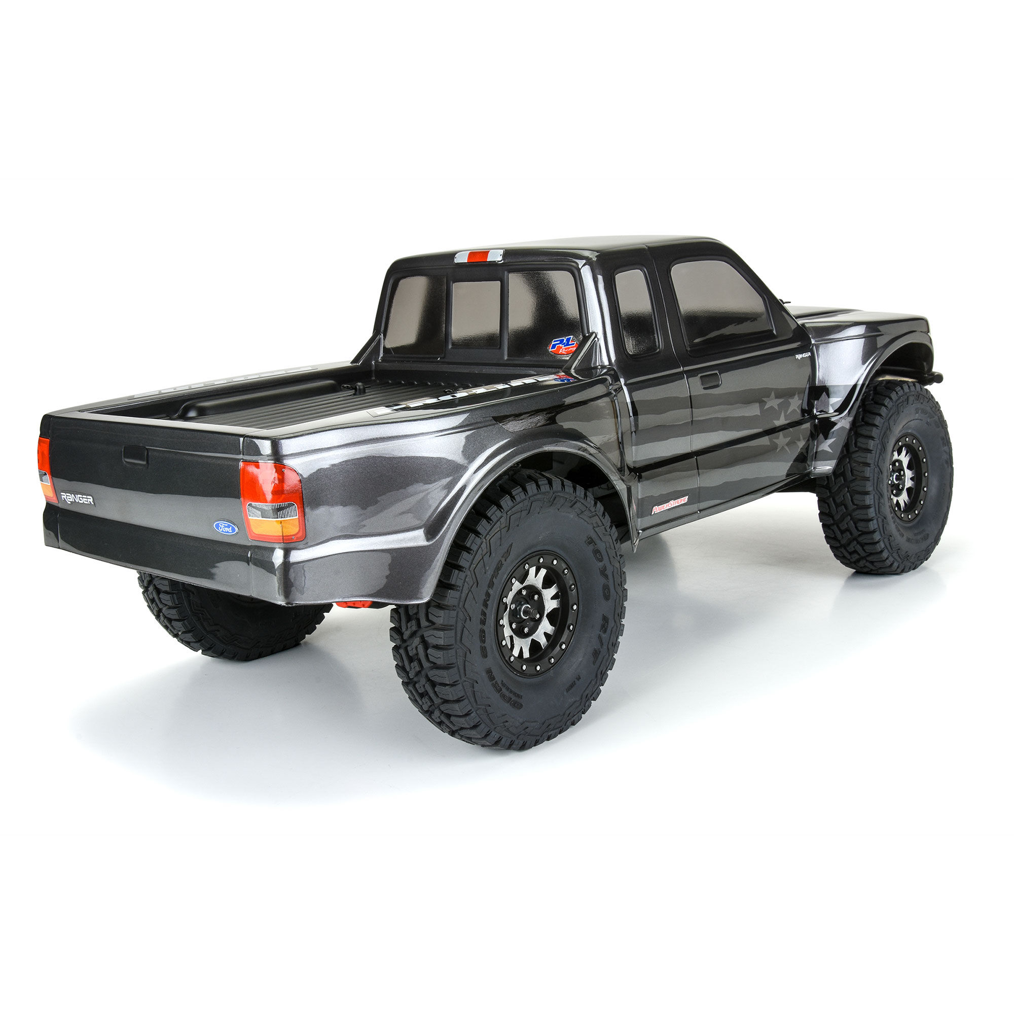 1/10 1993 Ford Ranger Pre-Runner Clear Body 12.3" WB Crawler-5