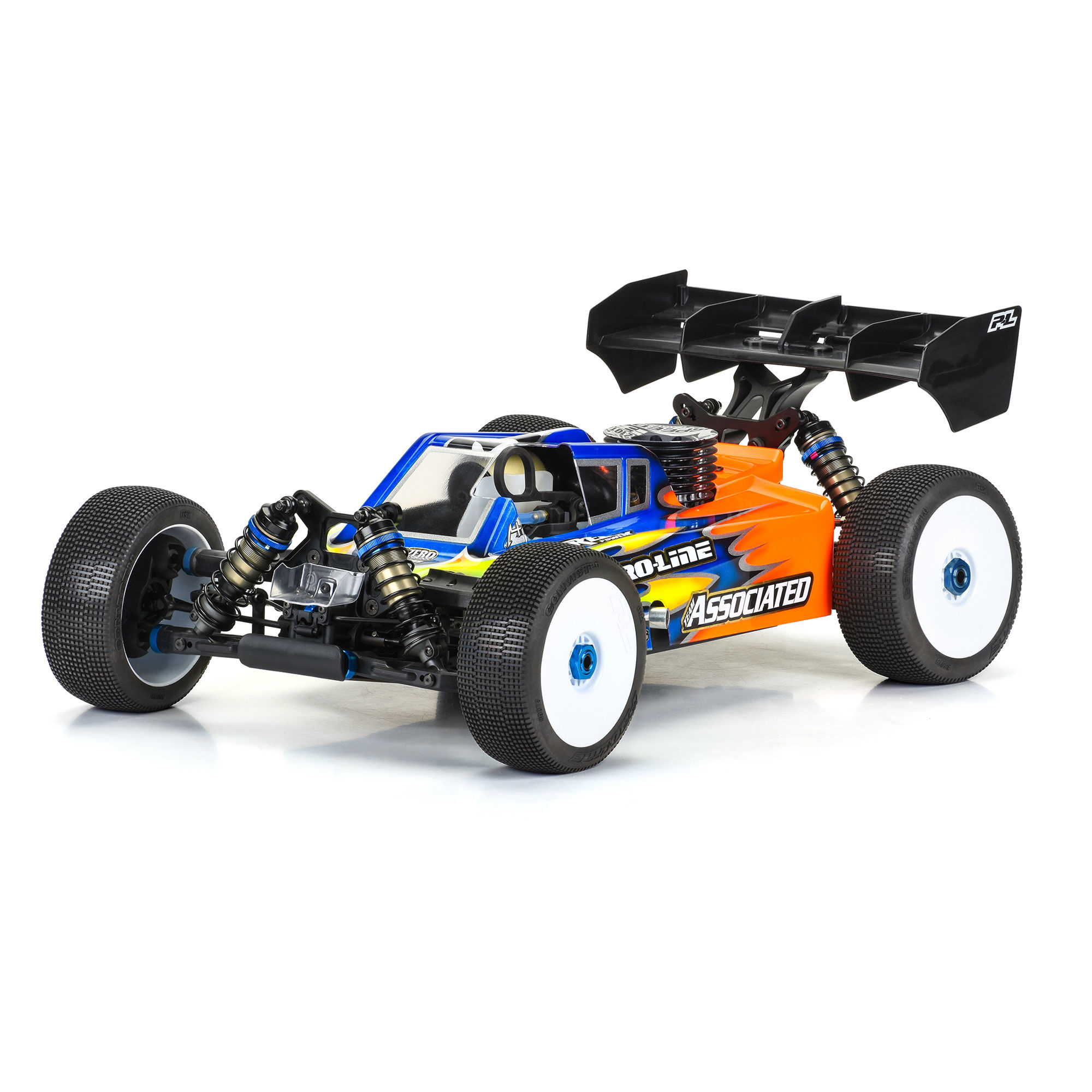 1/8 Sector Clear Body: AE RC8B4.1-3