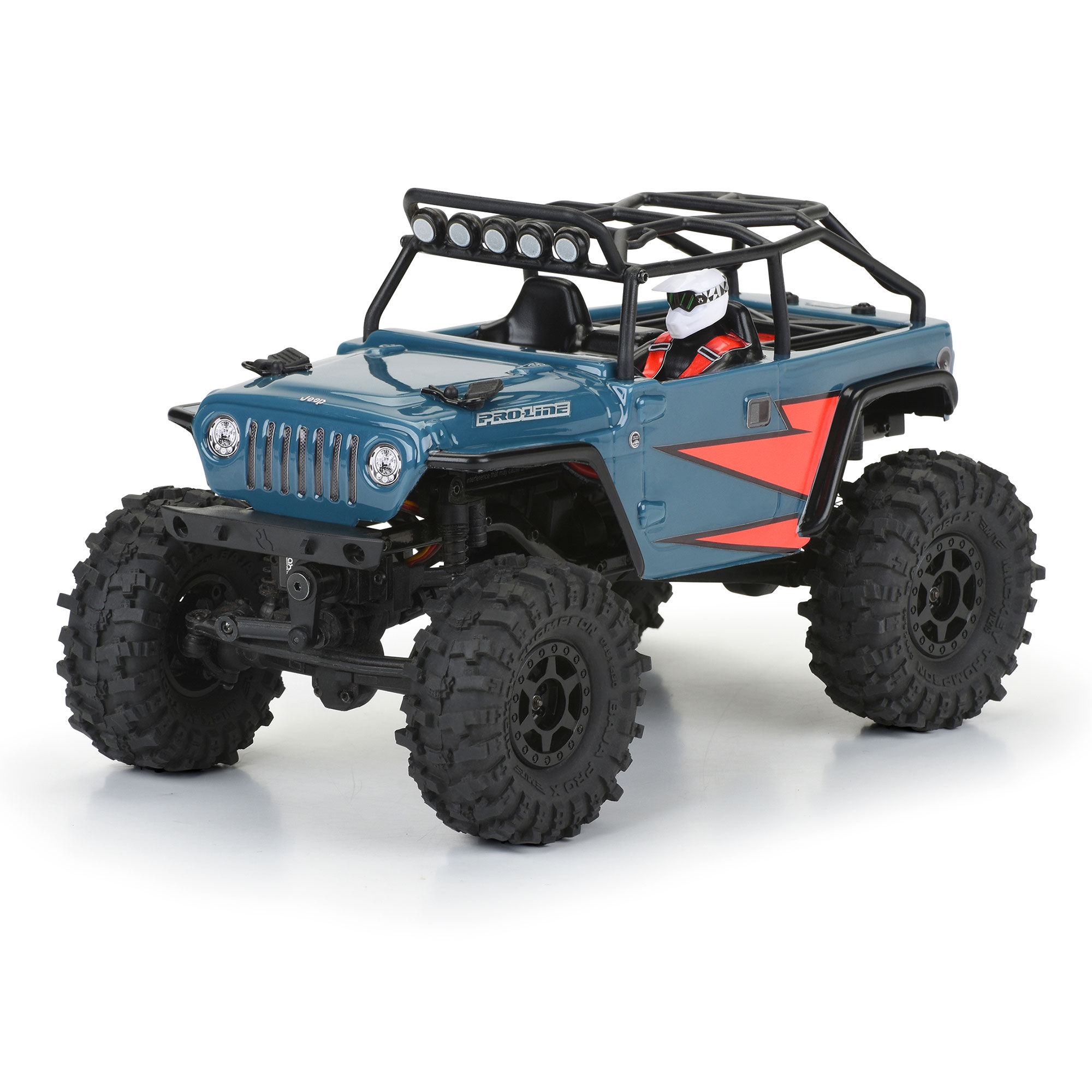 1/24 2004 Jeep LJ Clear Body/Trail Cage: SCX24-3