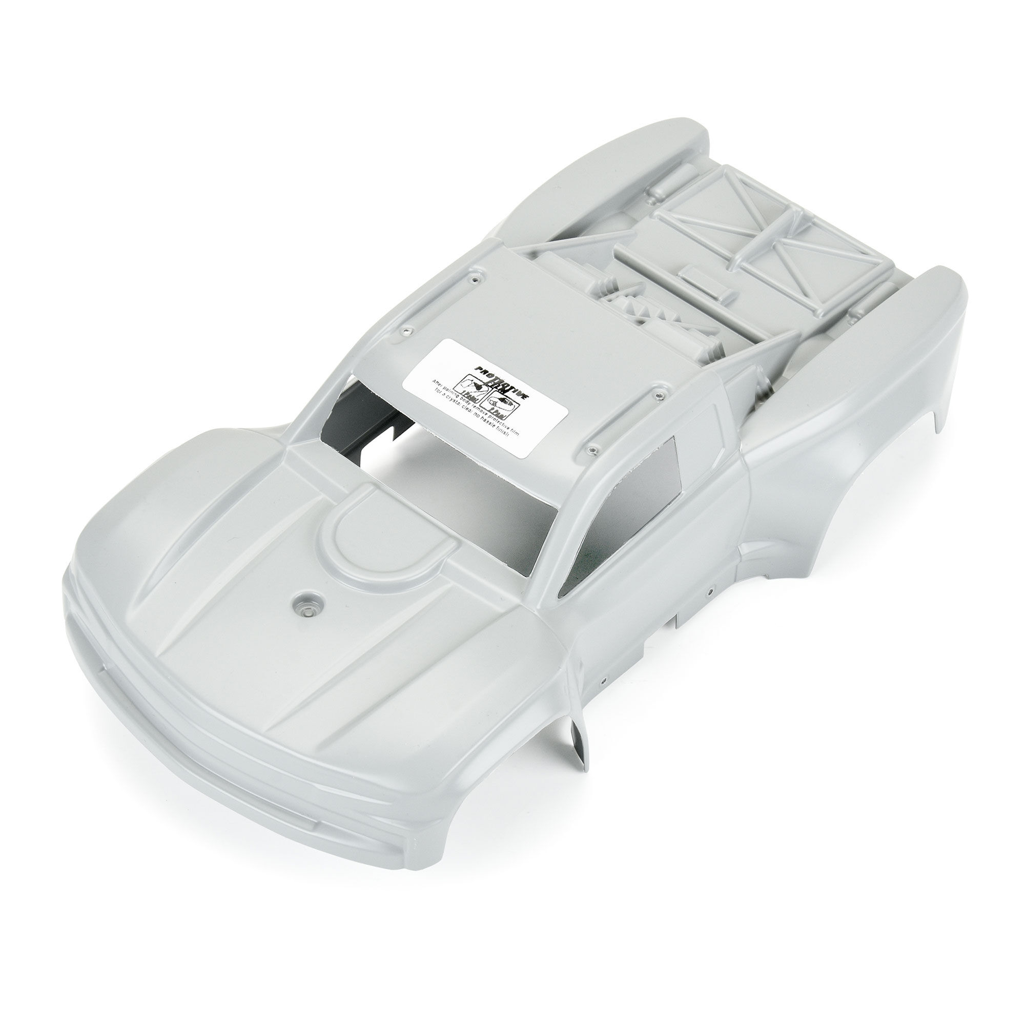 1/16 Pre-Cut 2019 Chevy Trophy Truck Tough-Color Gray Body:-3