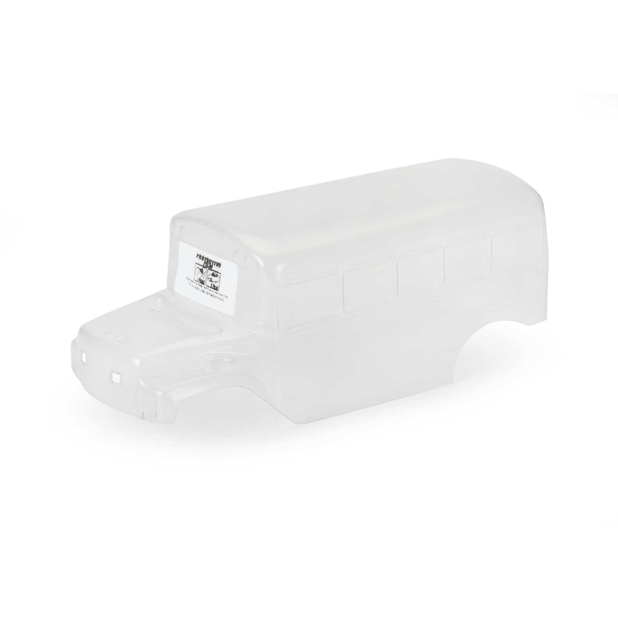 Pre-Cut (School Bus) Clear Body for ARRMA GORGON GROM