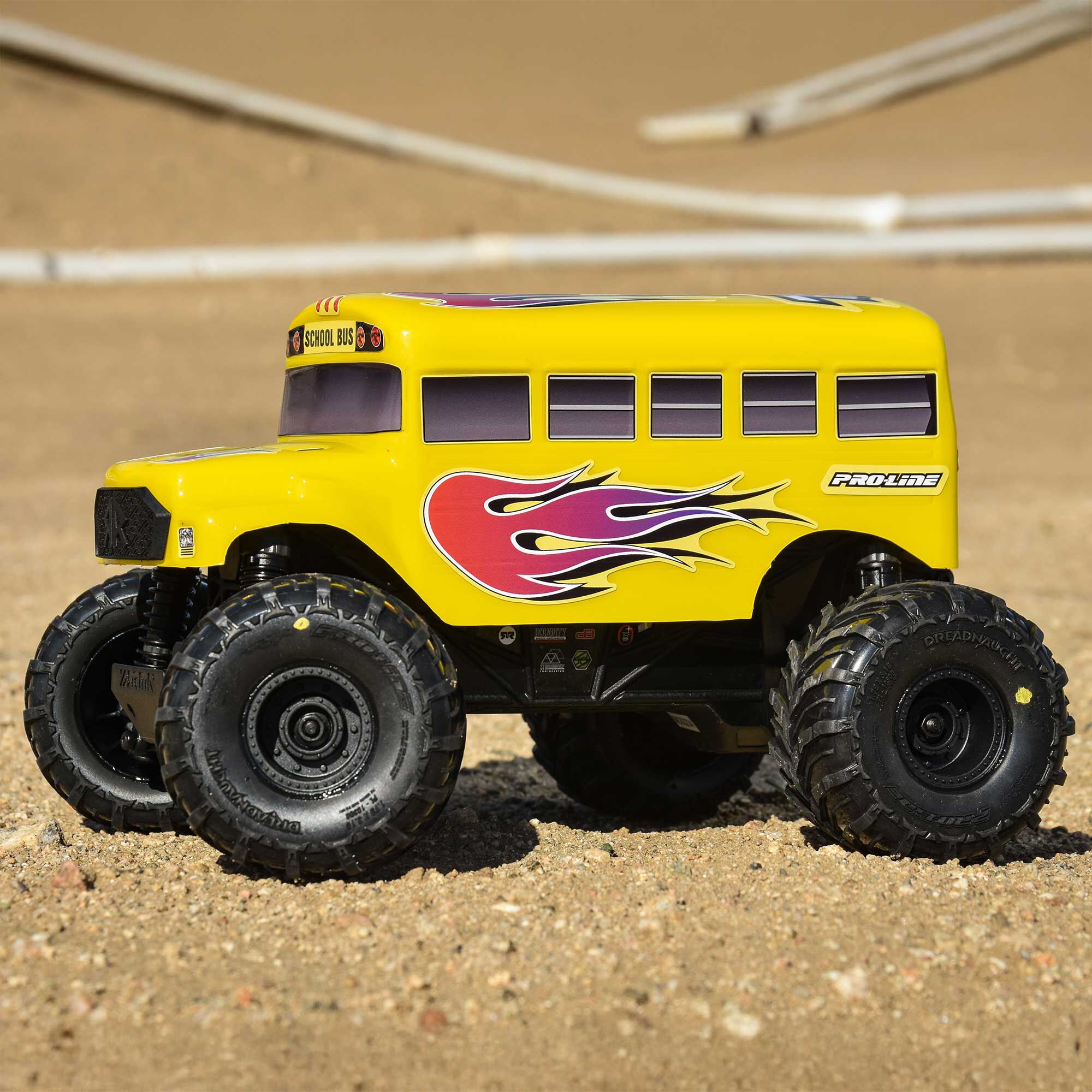 Pre-Cut (School Bus) Clear Body for ARRMA GORGON GROM-3