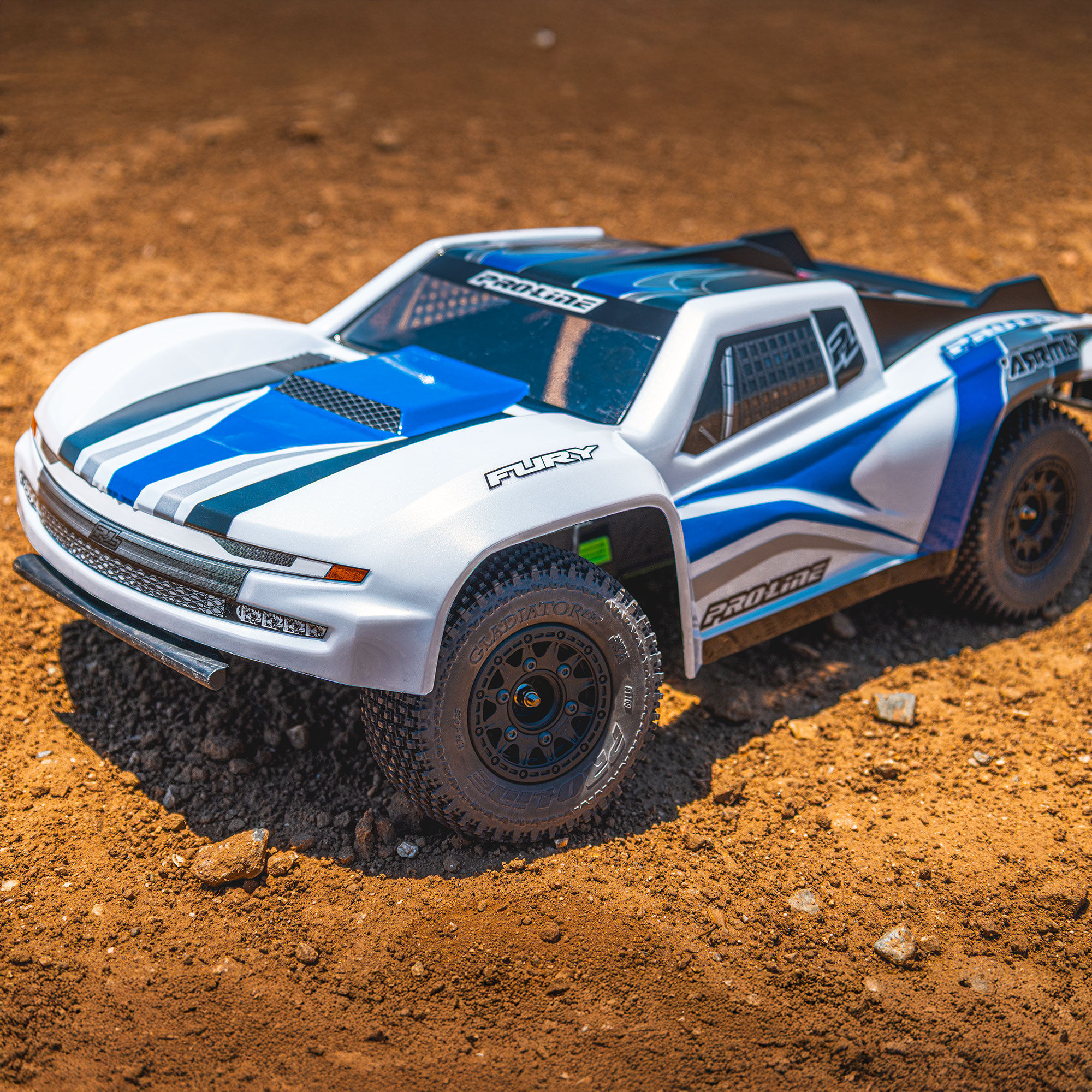 1/10 Pre-Cut Sector Clear Body: Fury-8