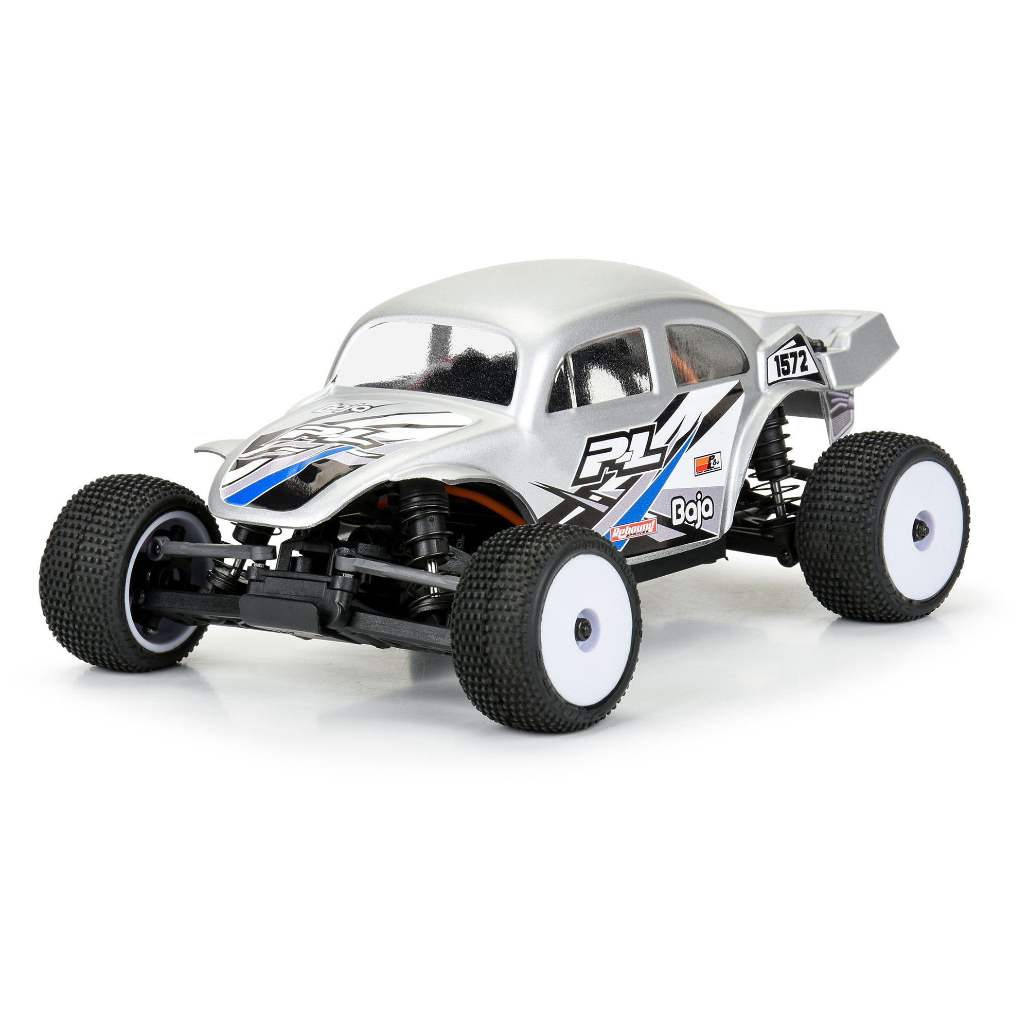 1/28 VW Baja Bug Clear Body: Micro-T-2
