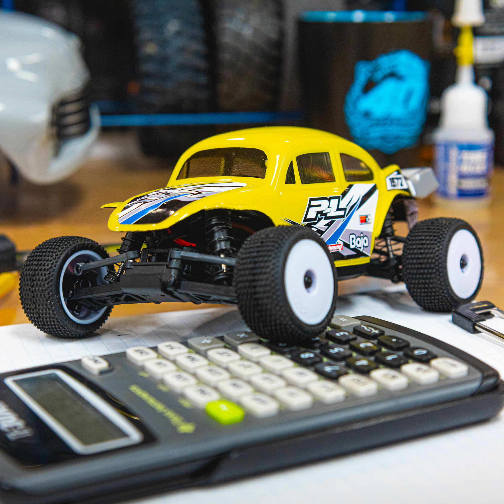 1/28 VW Baja Bug Clear Body: Micro-T-5