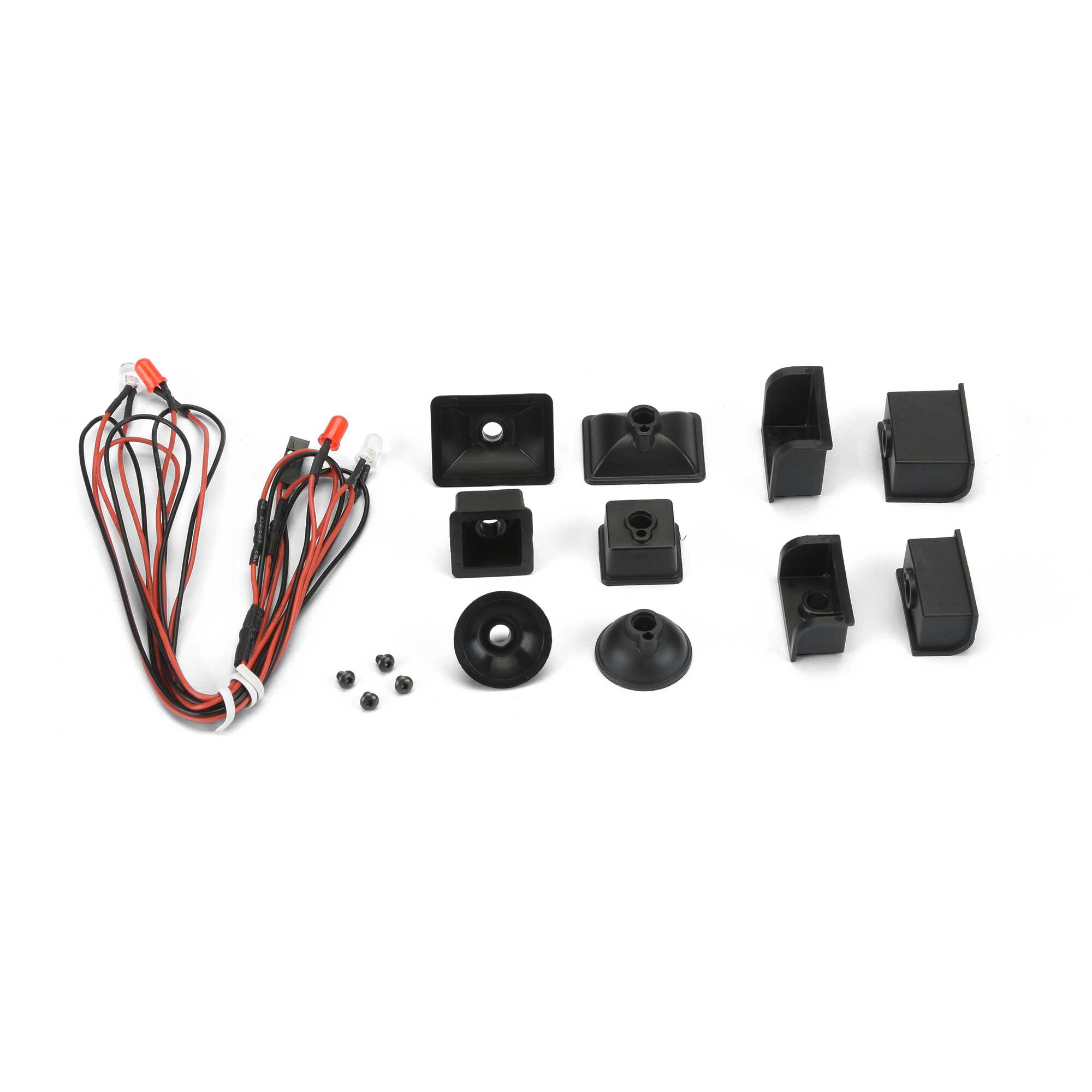 1/10 Universal LED Headlight & Tail Light Kit for Crawler Bo-2