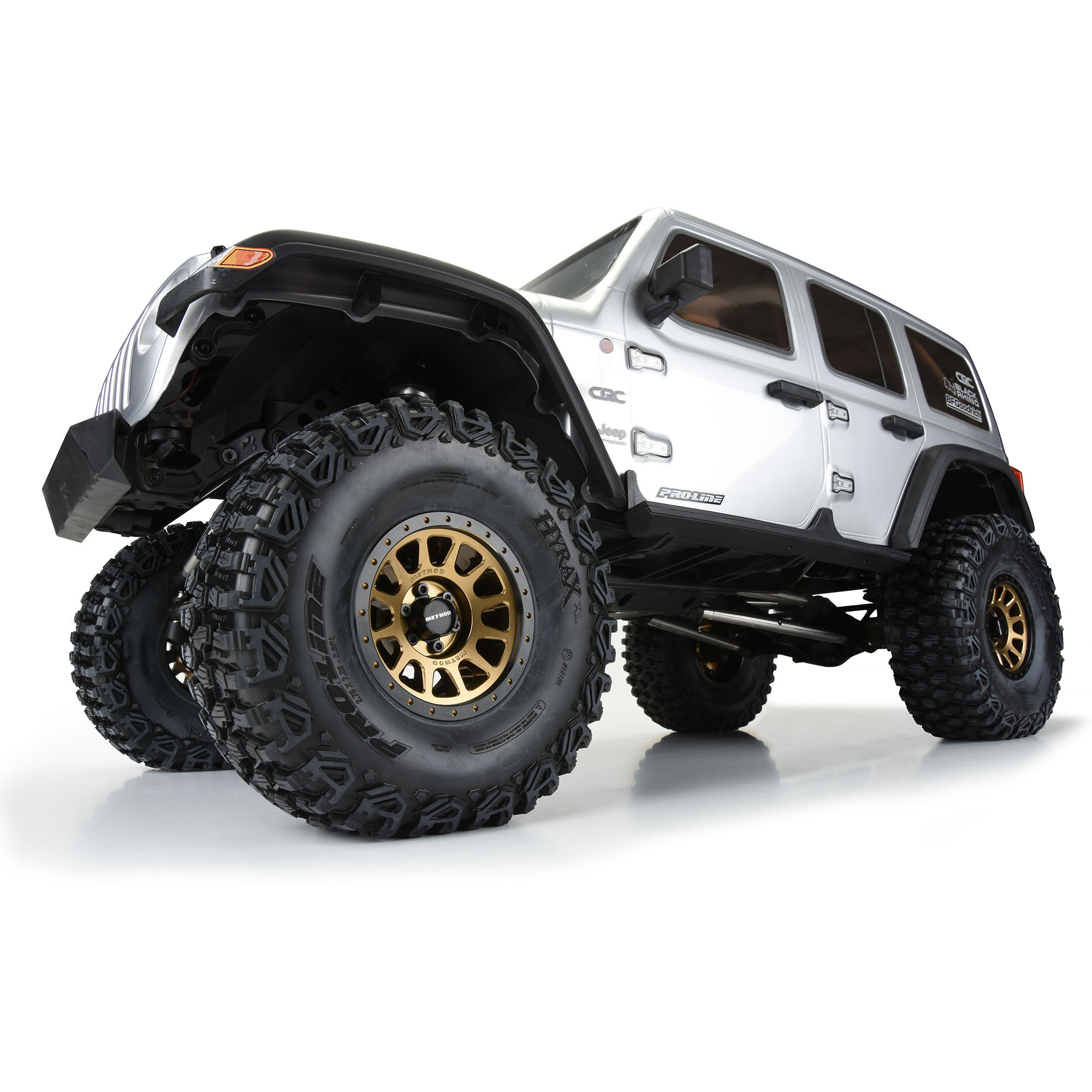 1/6 Dual Stage Front/Rear 2.9" Crawling Foam (2): SCX6-4