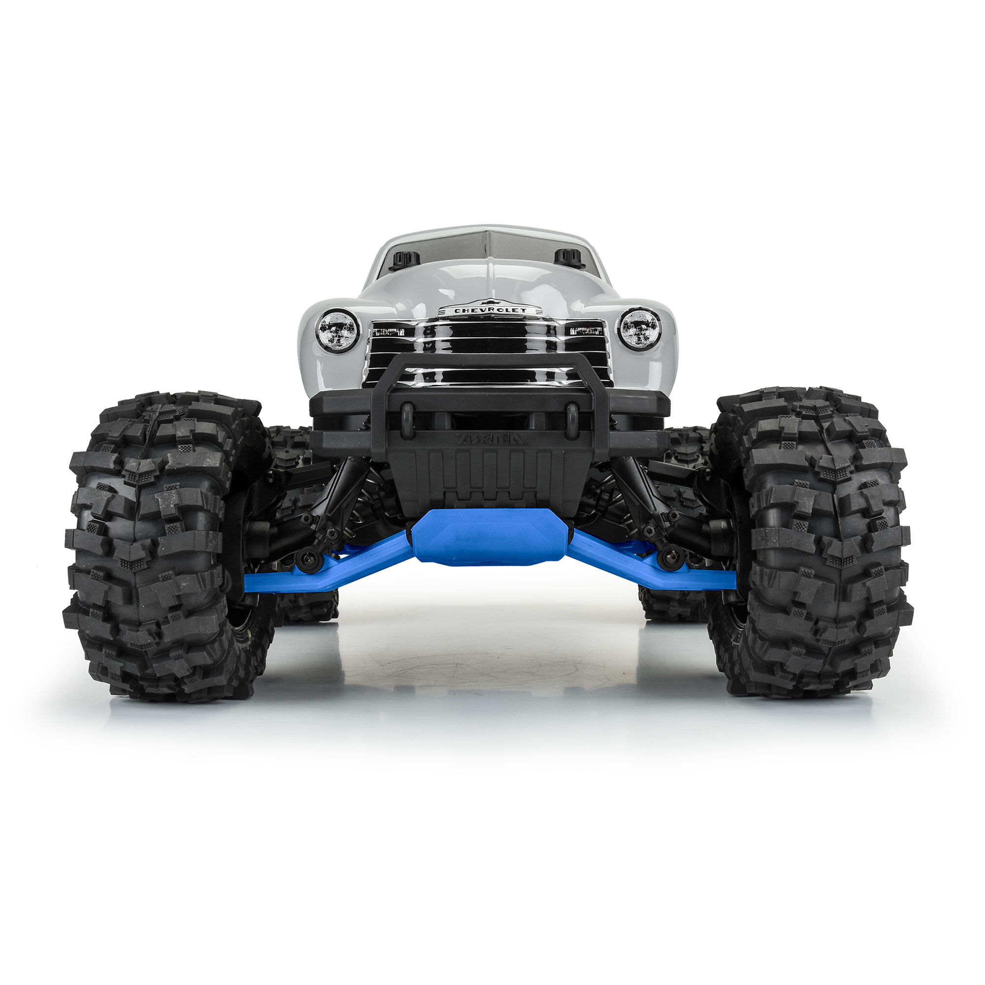 Bash Armor Front/Rear Skid Plates (Blue) for ARRMA 3S-5