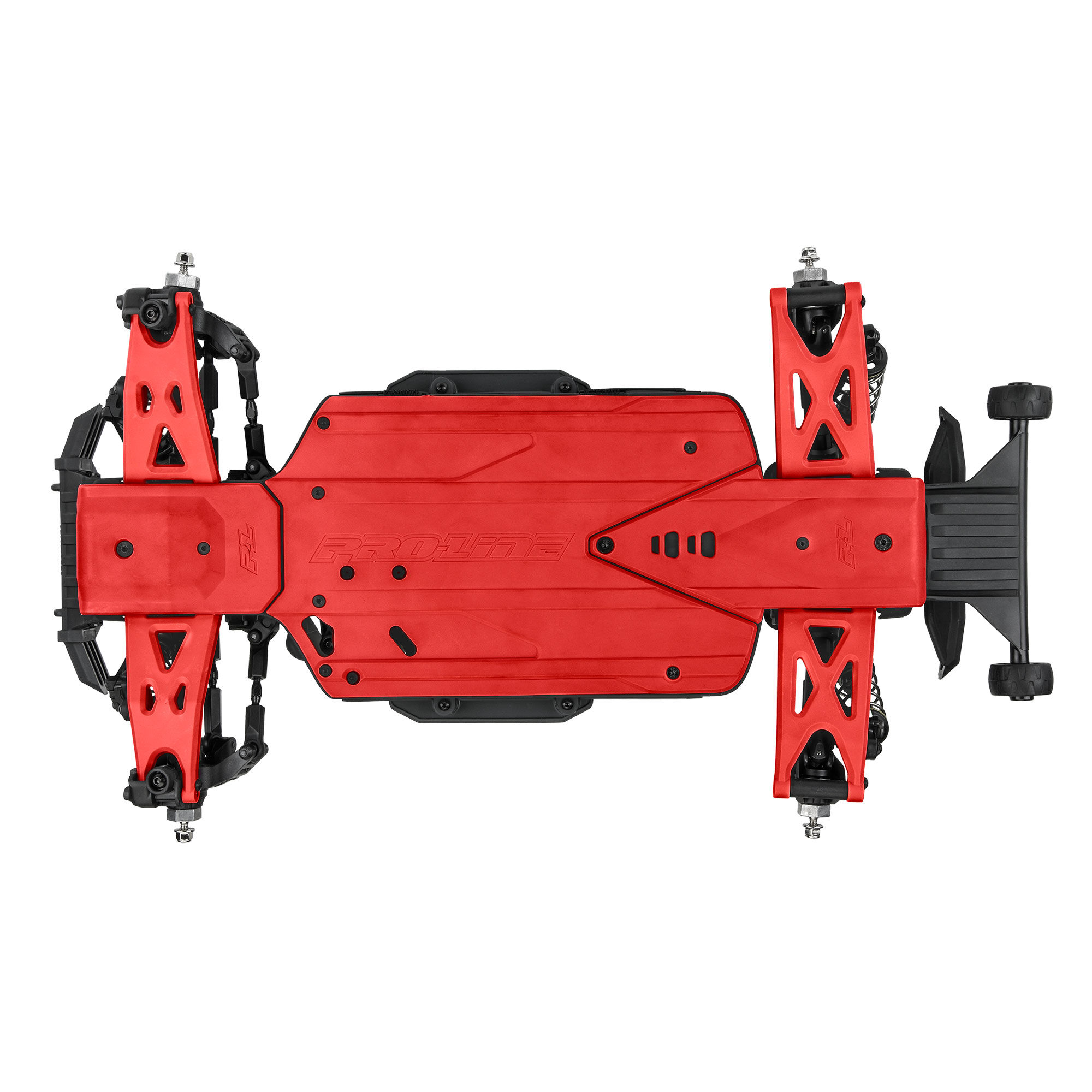 Bash Armor Chassis Protector (Red) for ARRMA 3S Short WB-3