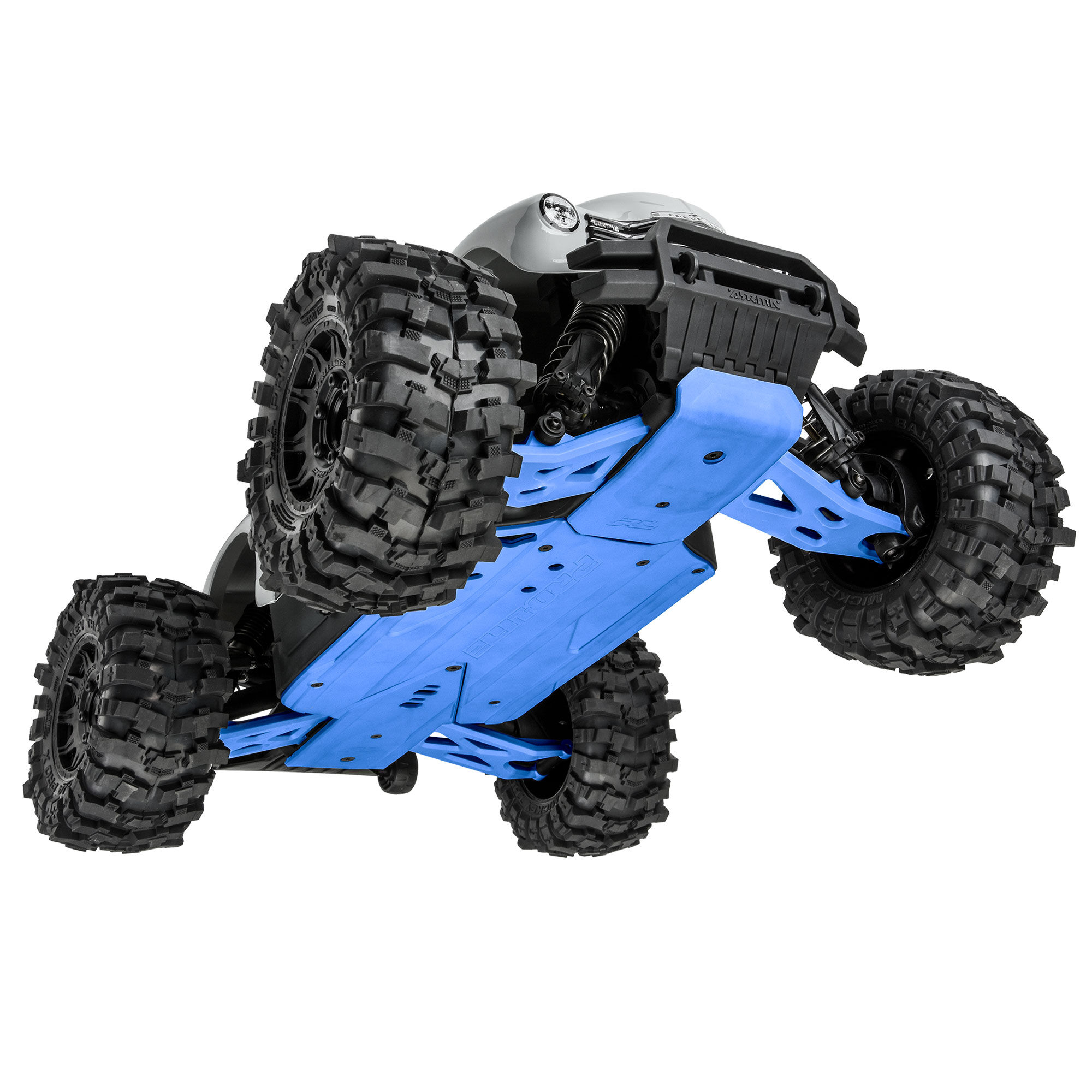 Bash Armor Front Suspension Arms (Blue) for ARRMA 3S Vehicle-4