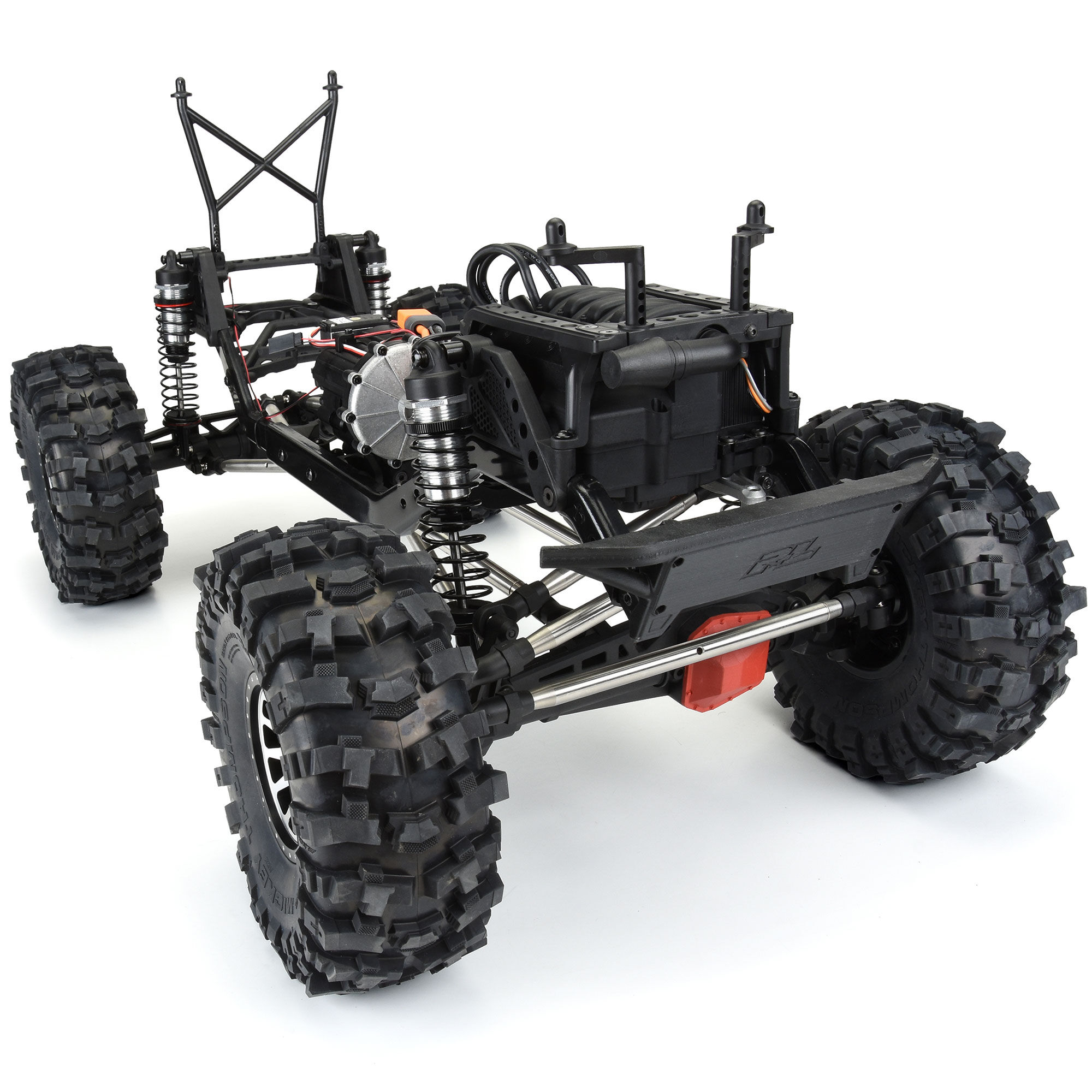 1/6 Extended Front and Rear Body Mounts: SCX6-2