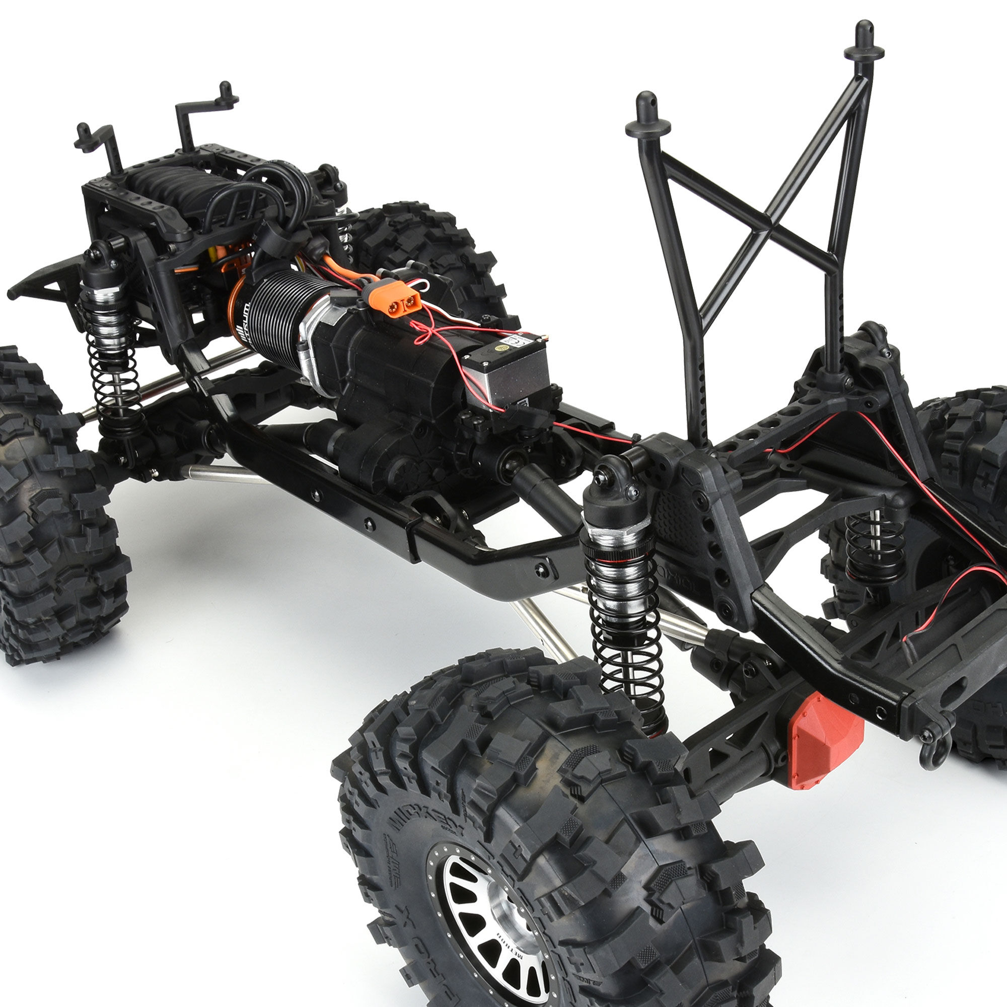 1/6 Extended Front and Rear Body Mounts: SCX6-3