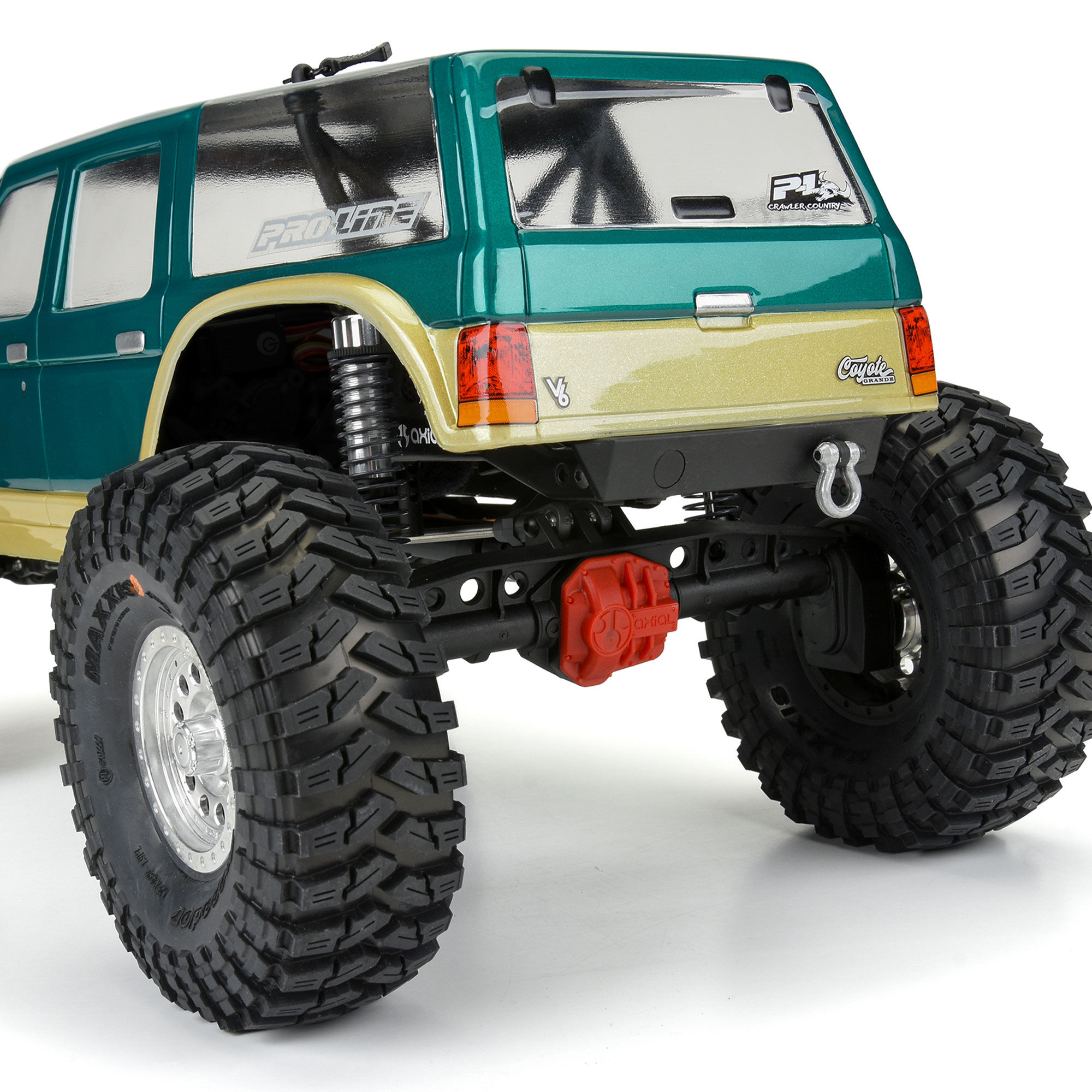 High-Performance Crawler Bumper Set (Front & Rear) for SCX10-6