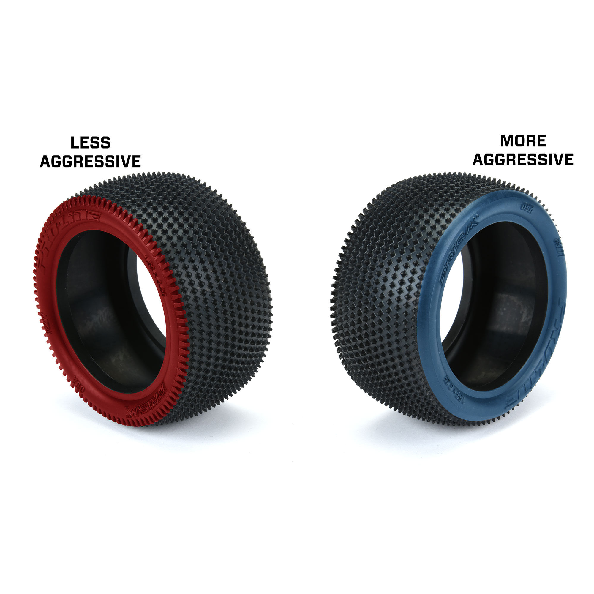 1/10 Prism 2.0 CR3 Rear 2.2" Carpet Buggy Tires (2)-4