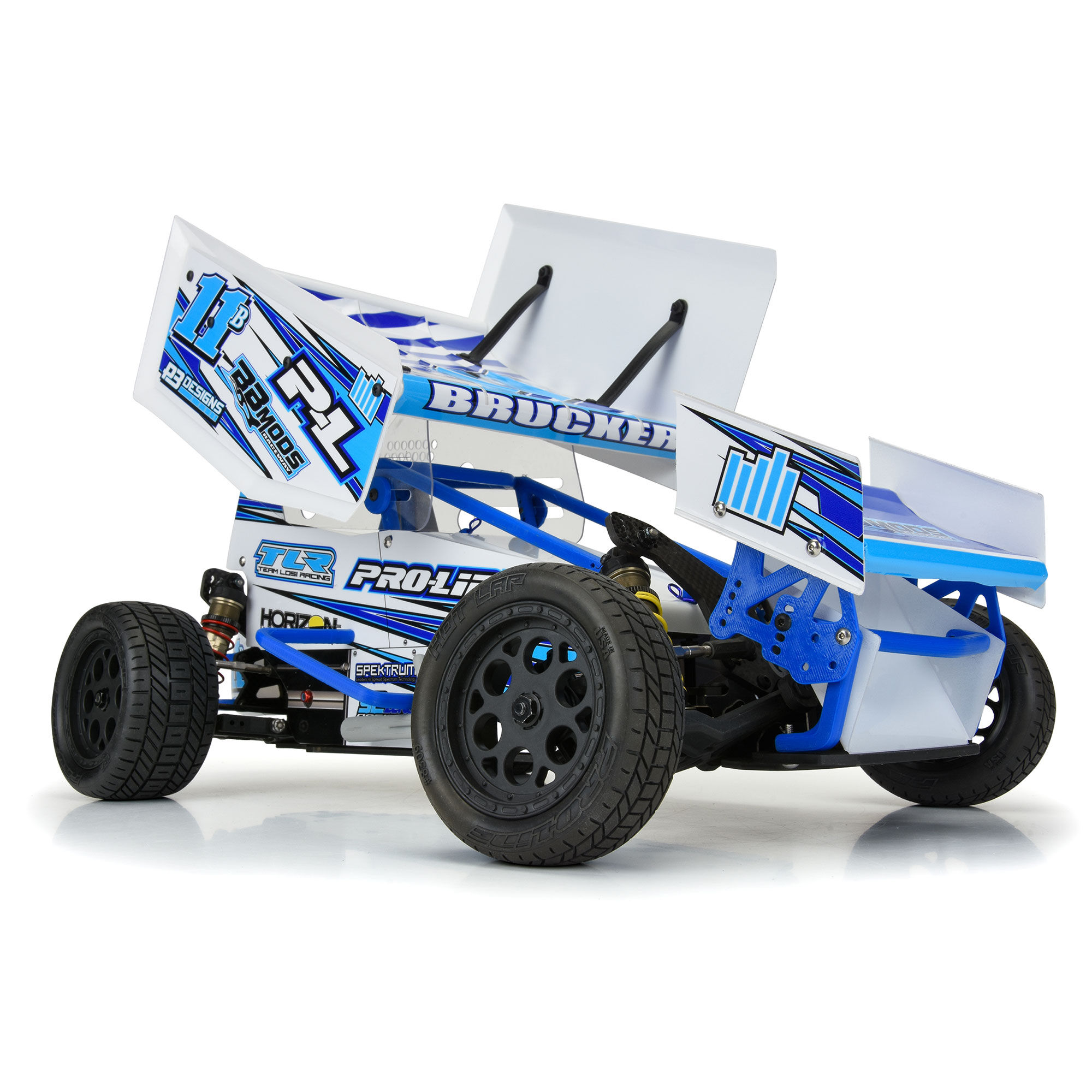 Hot Lap  2.2" M4 (Super Soft) Dirt Oval Buggy 2WD Front Tire-5