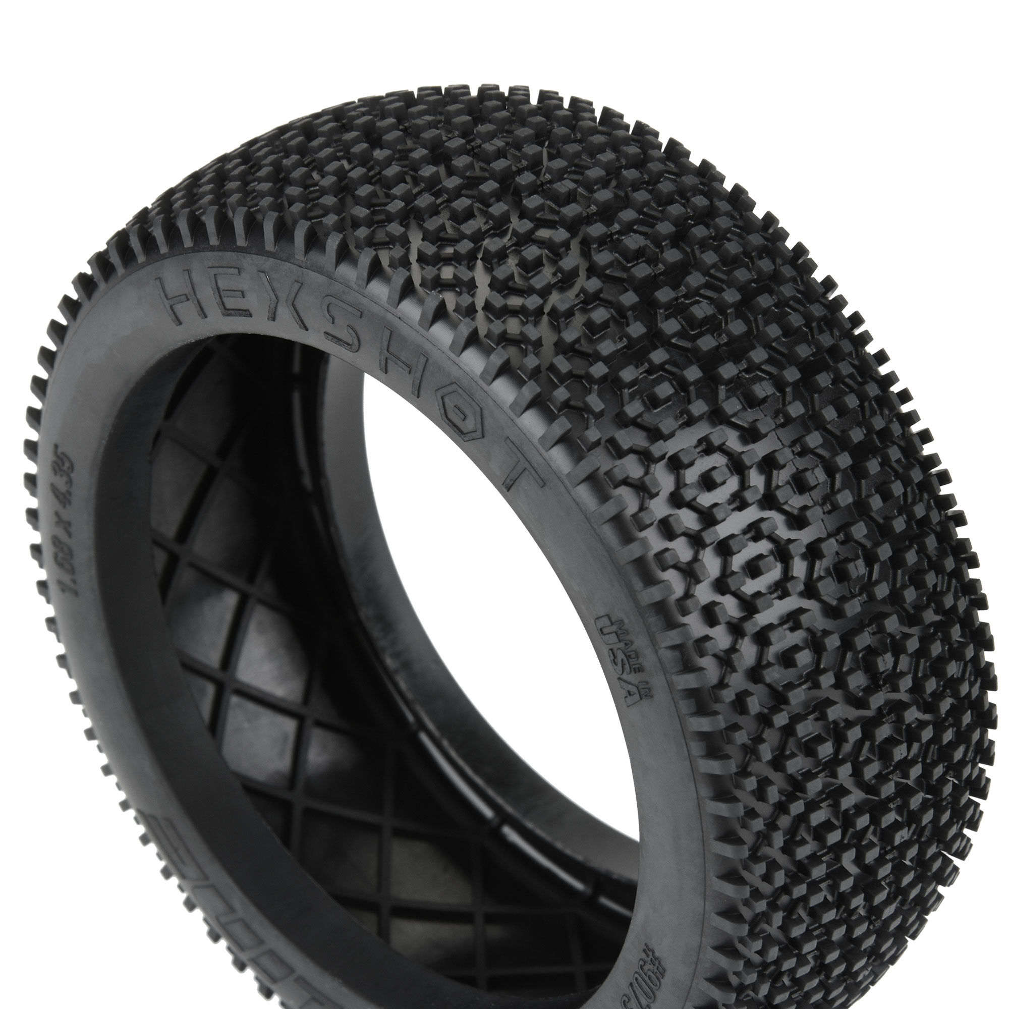 1/8 Hex Shot S3 Front/Rear Off-Road Buggy Tires (2)-4